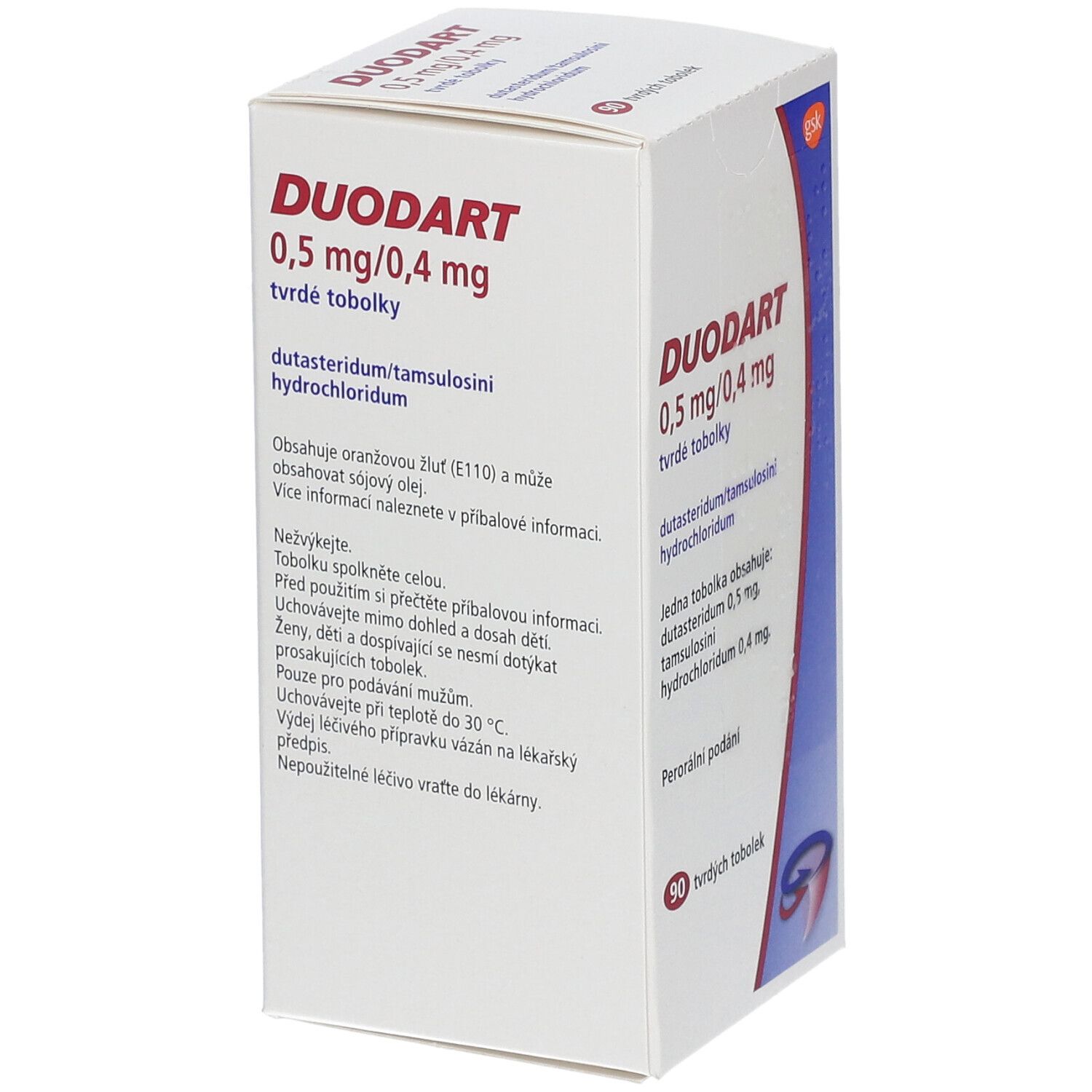 Duodart 0,5 mg/0,4 mg Hartkapseln 90 St