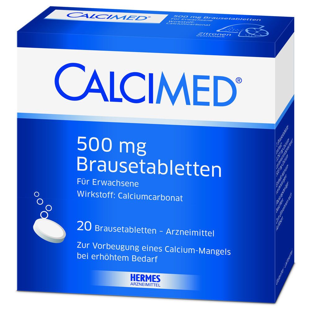 Calcimed® 500 mg Brausetabletten