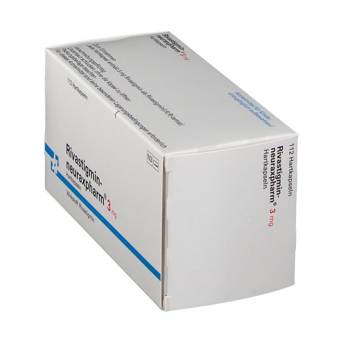 RIVASTIGMIN-neuraxpharm 3 mg Hartkapseln 112 St