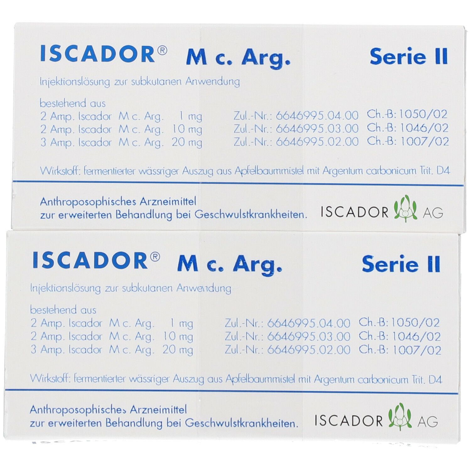 ISCADOR® M c. Arg. Serie II