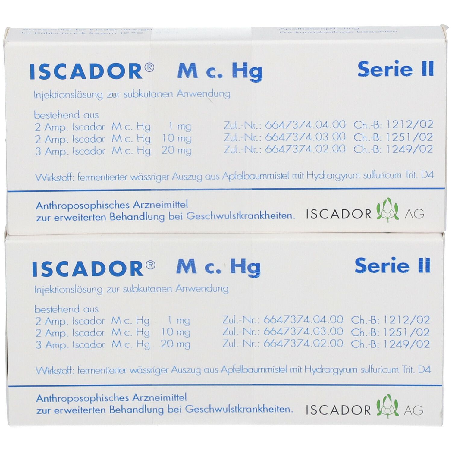ISCADOR® M c. Hg Serie II