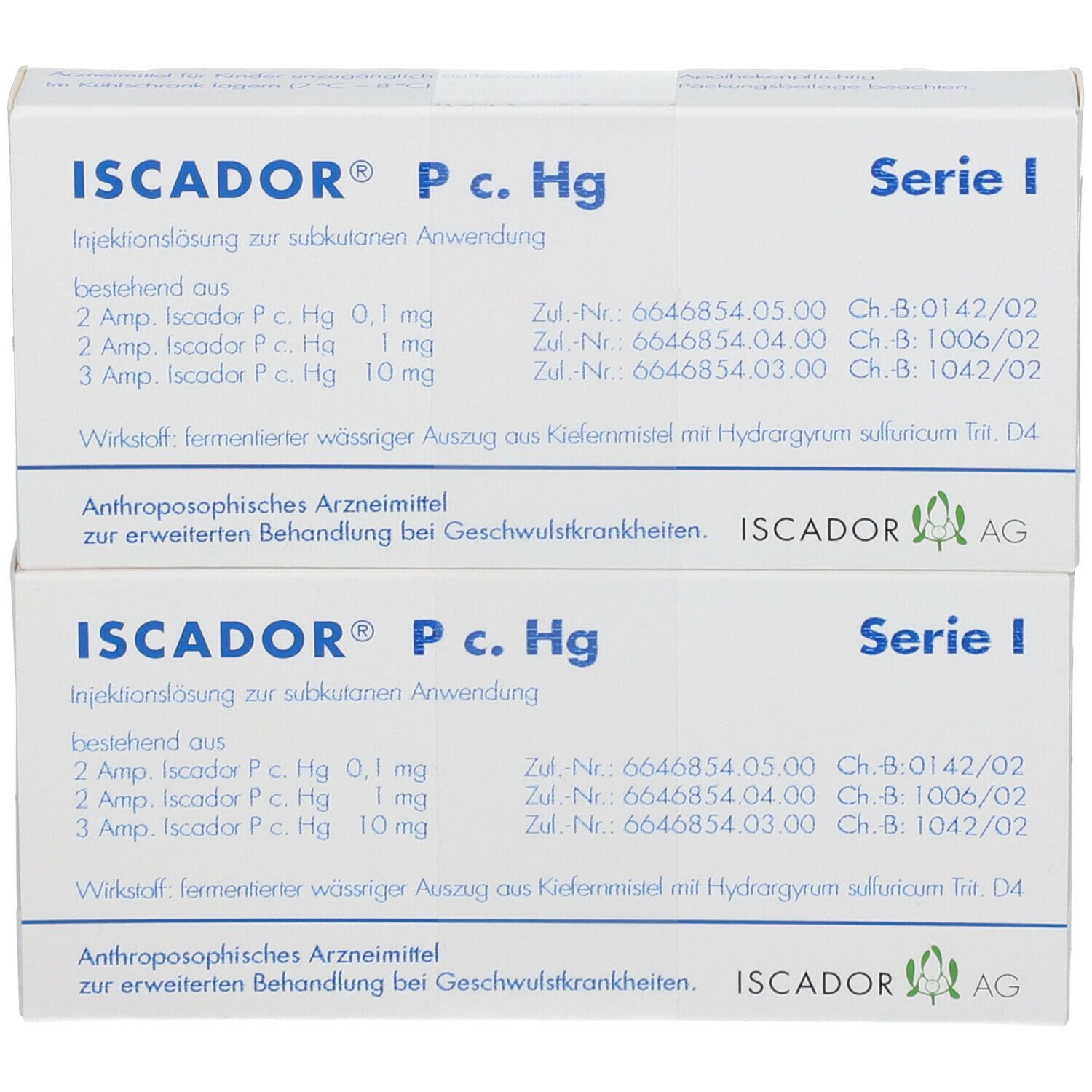ISCADOR® P c. Hg Serie I