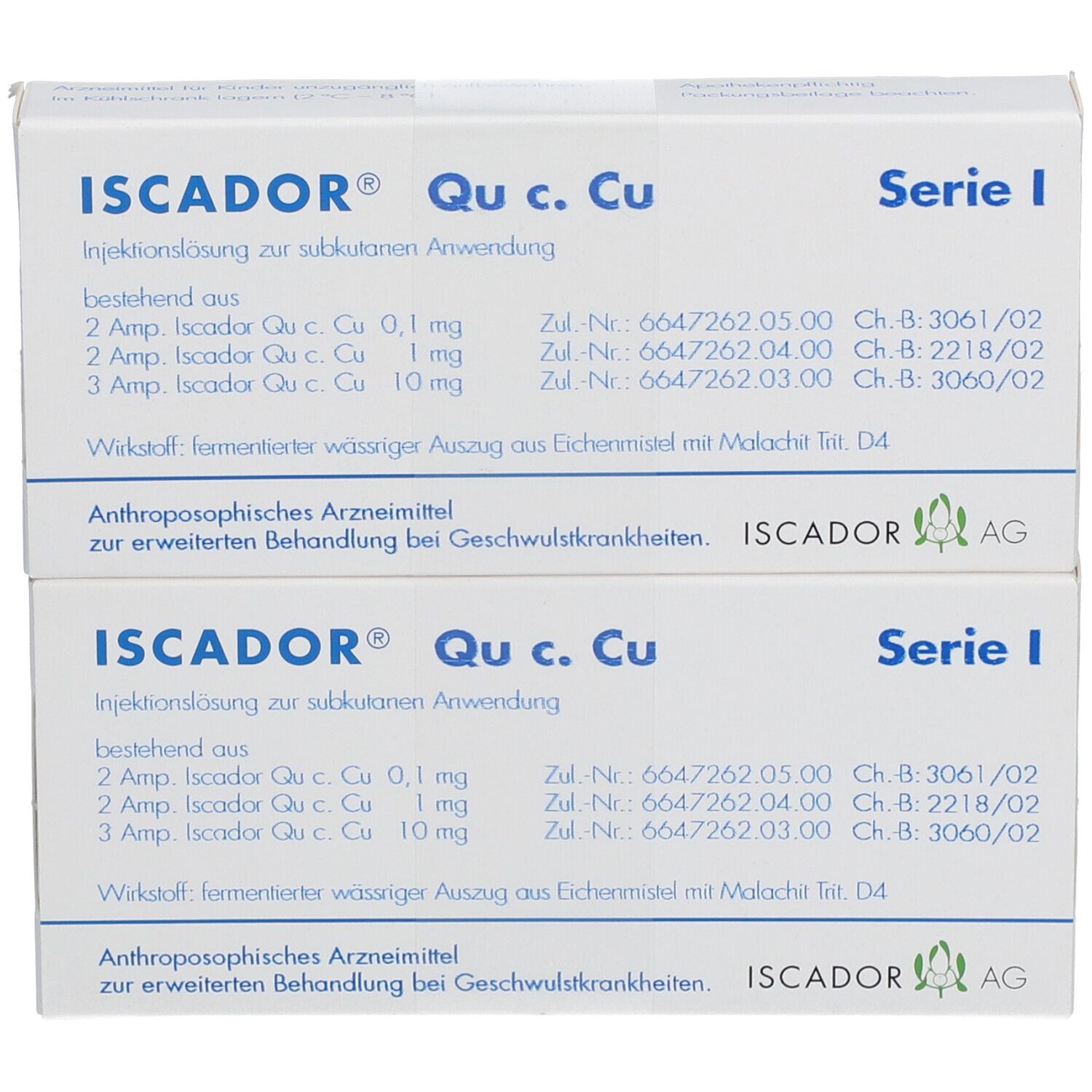 ISCADOR® Qu c. Cu Serie I
