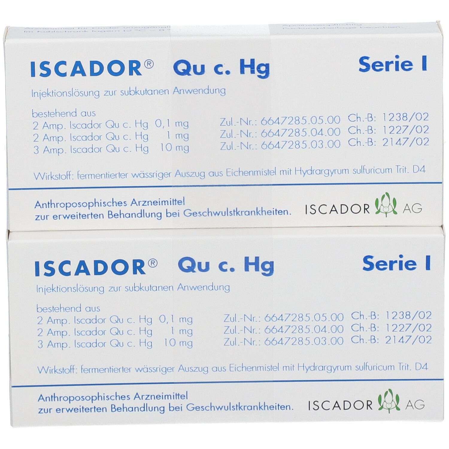ISCADOR® Qu c. Hg Serie I