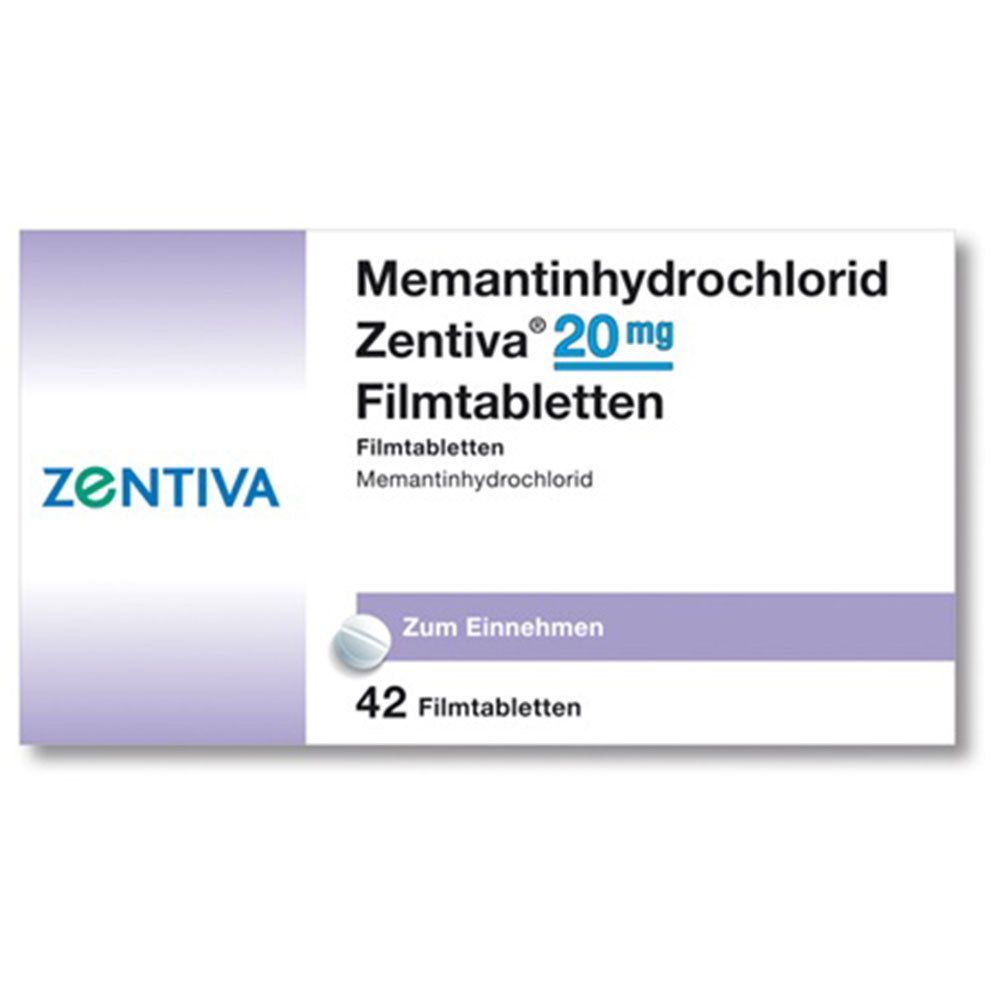 Memantinhydrochlorid Zentiva® 20 mg