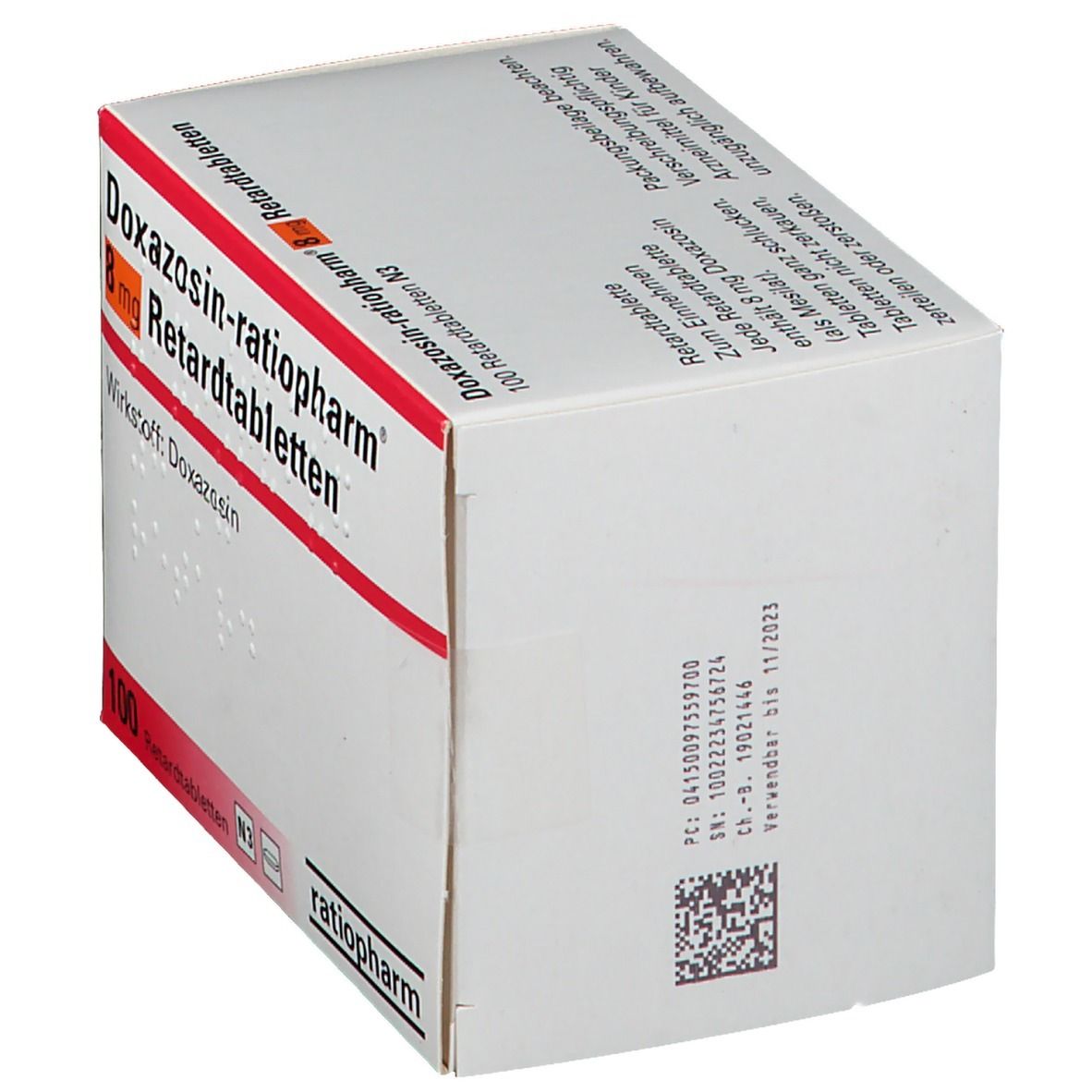Doxazosin-ratiopharm® 8 mg