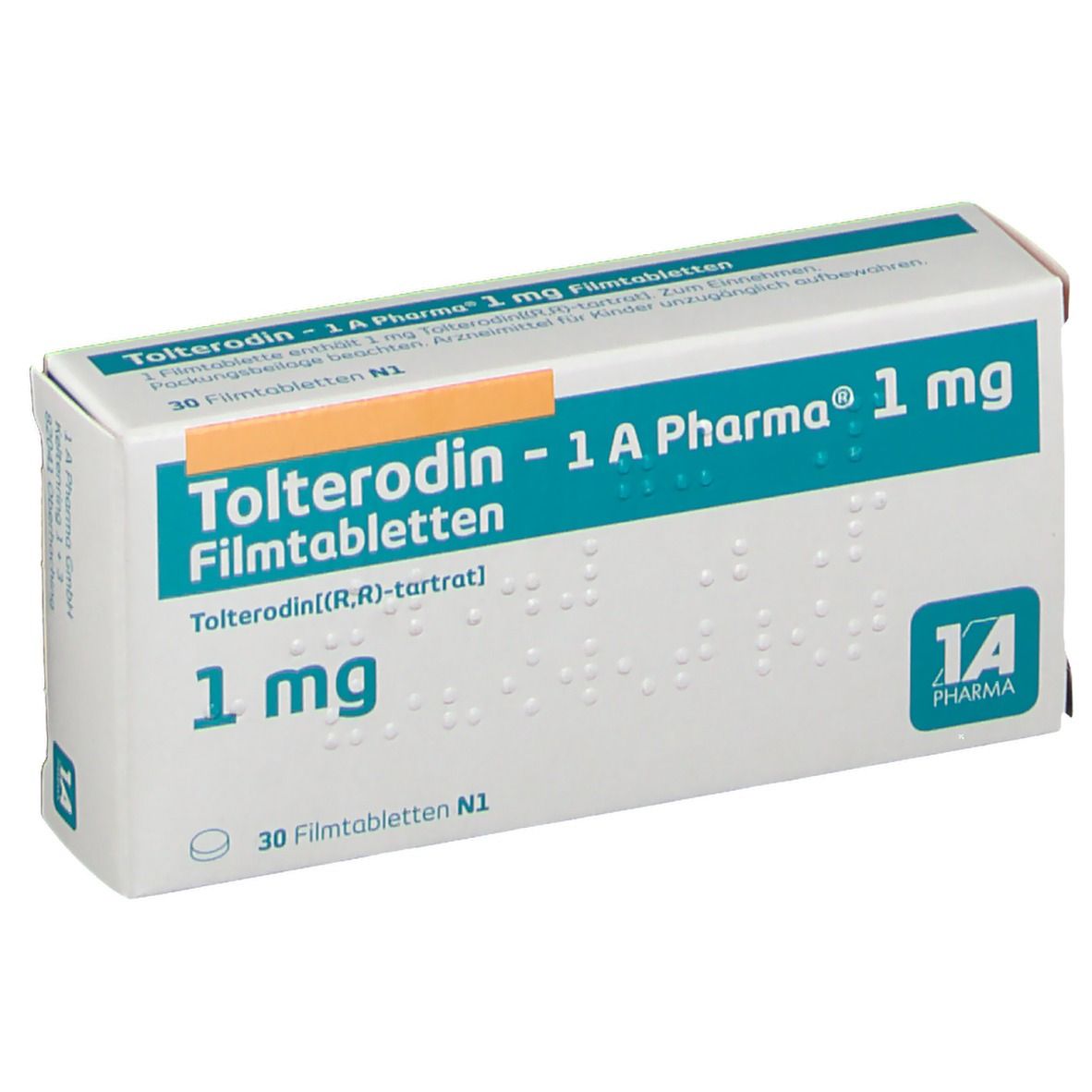 Tolterodin - 1 A Pharma® 1 mg