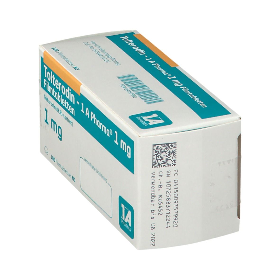 Tolterodin - 1 A Pharma® 1 mg