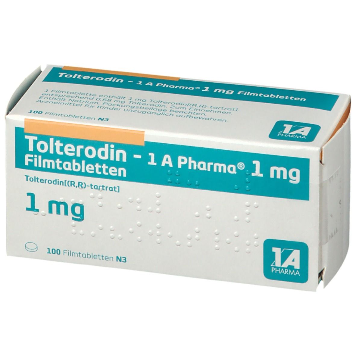 Tolterodin - 1 A Pharma® 1 mg