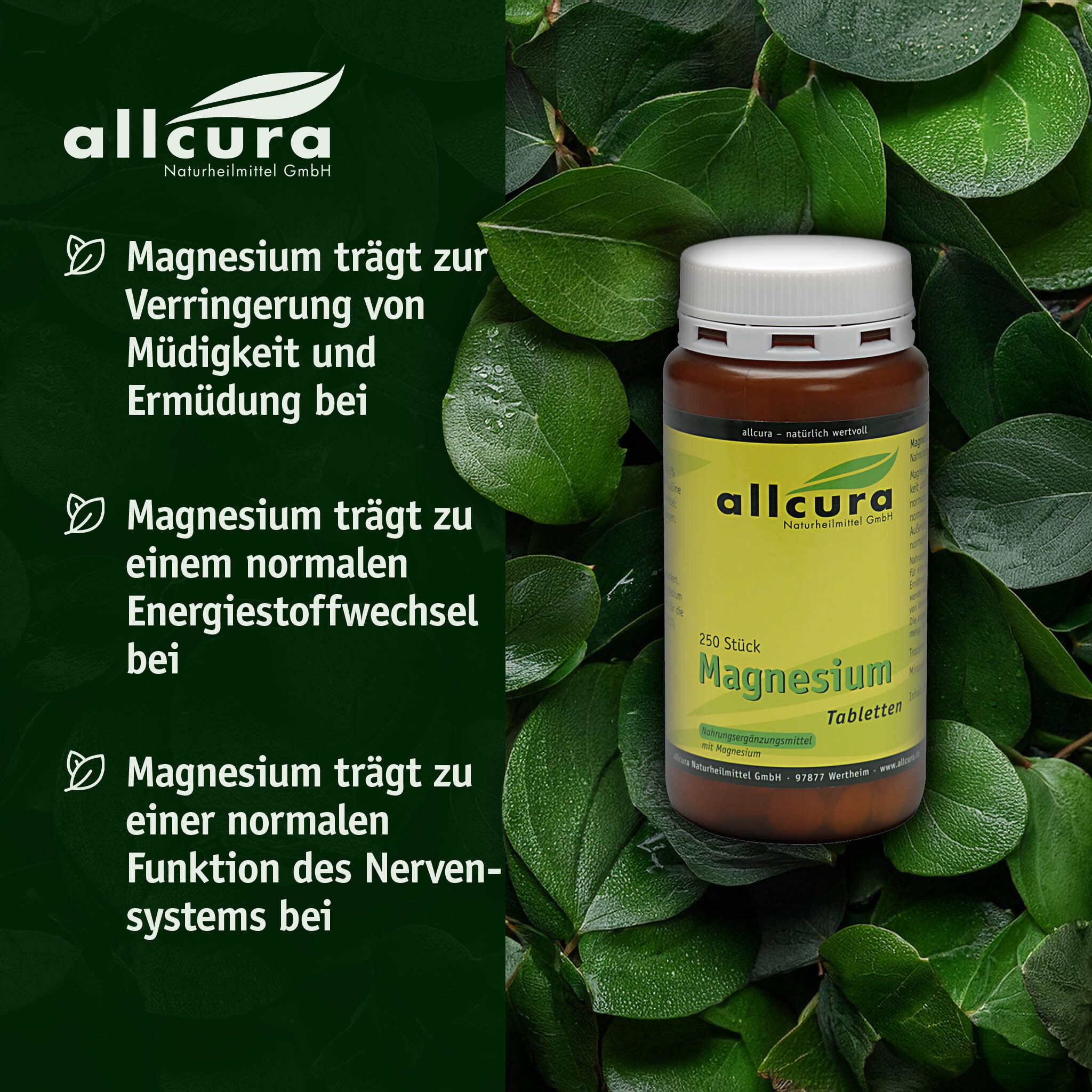 allcura Magnesium Tabletten