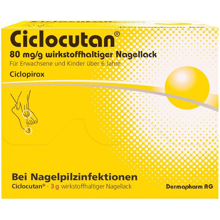 Ciclocutan® 80 mg/g wirkstoffhaltiger Nagellack