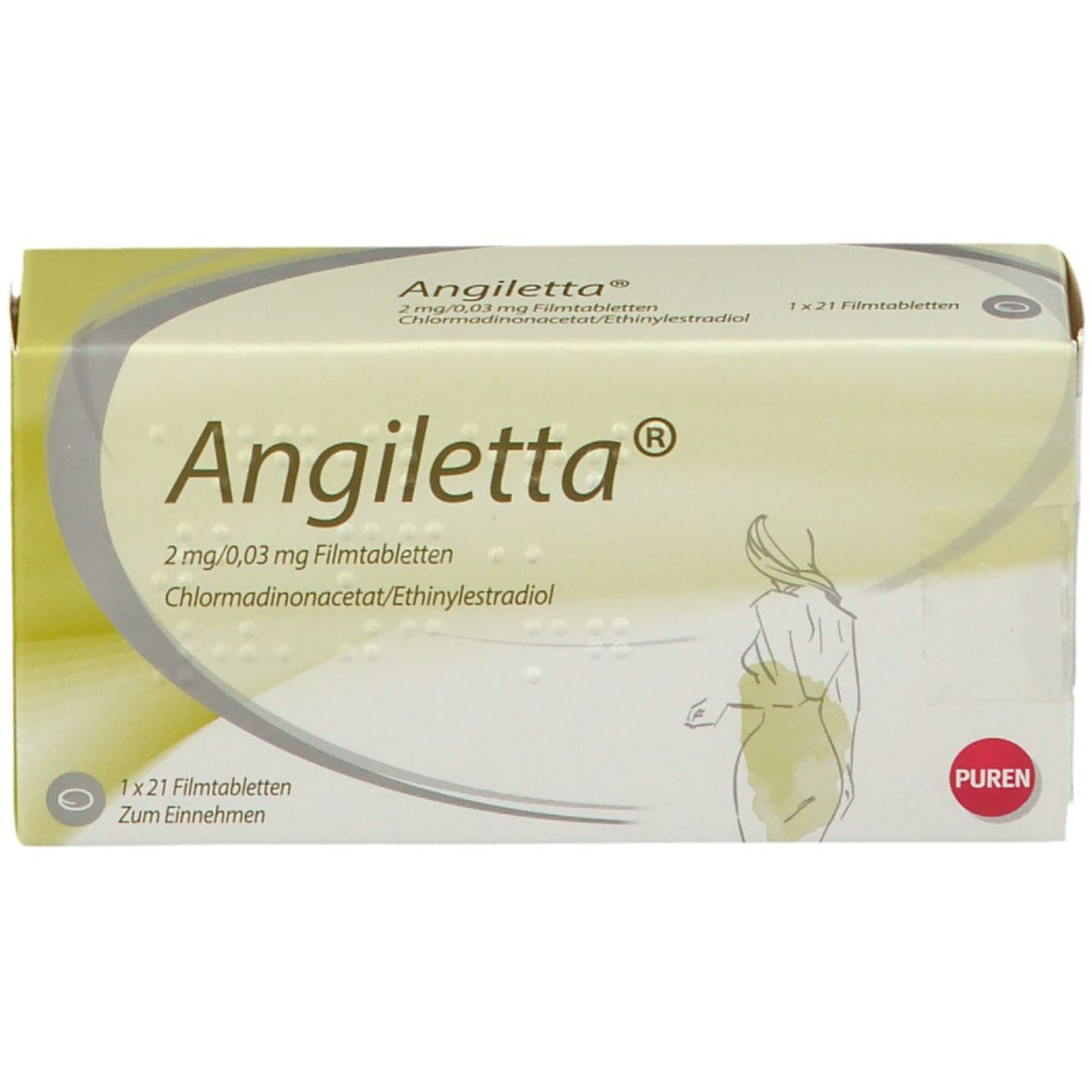 Angiletta™ 2 mg/0,03 mg