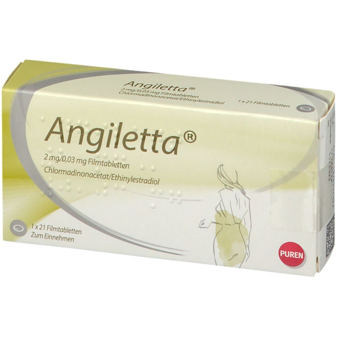 Angiletta™ 2 mg/0,03 mg