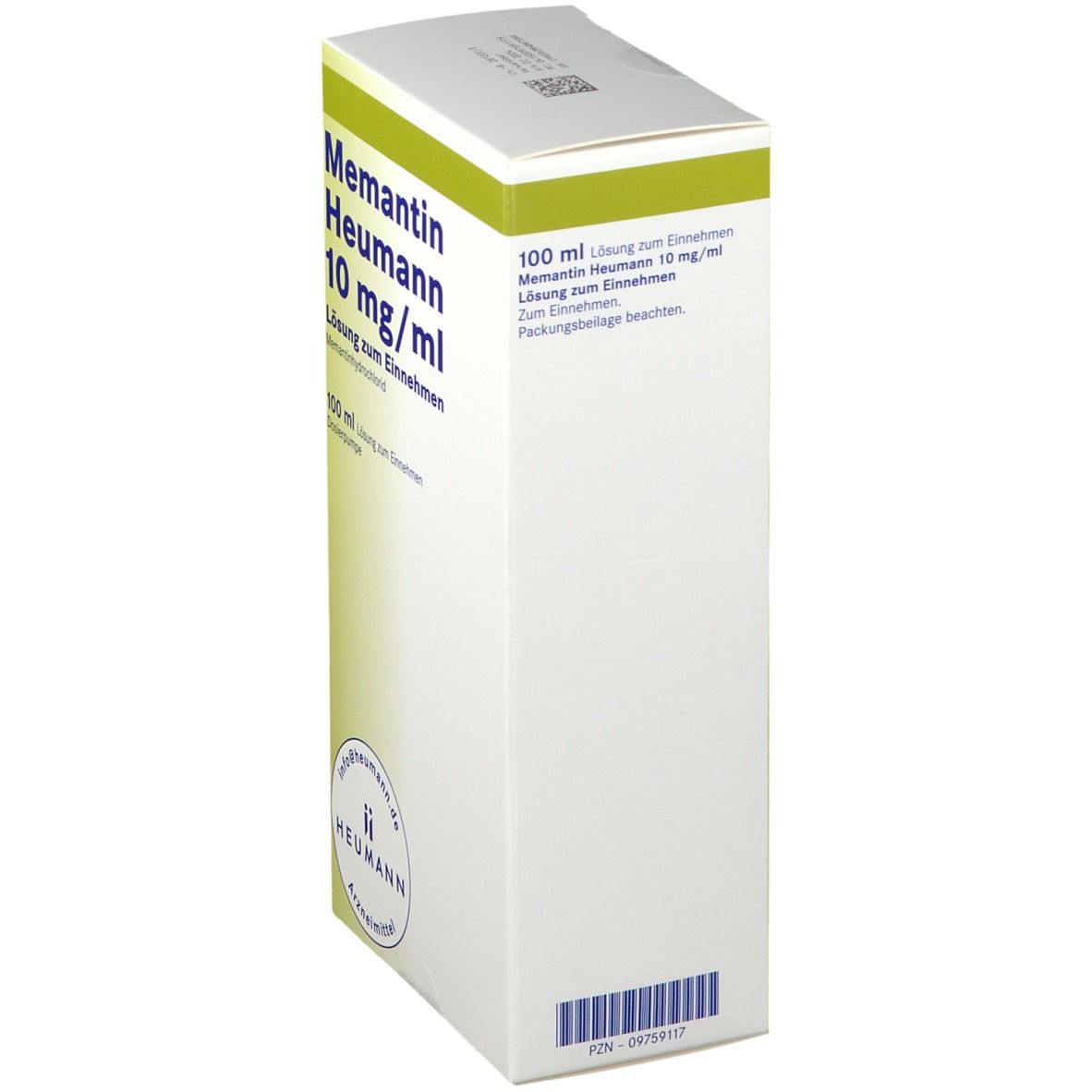 Memantin Heumann 10 mg/ml Lösung zum Einnehmen 100 ml