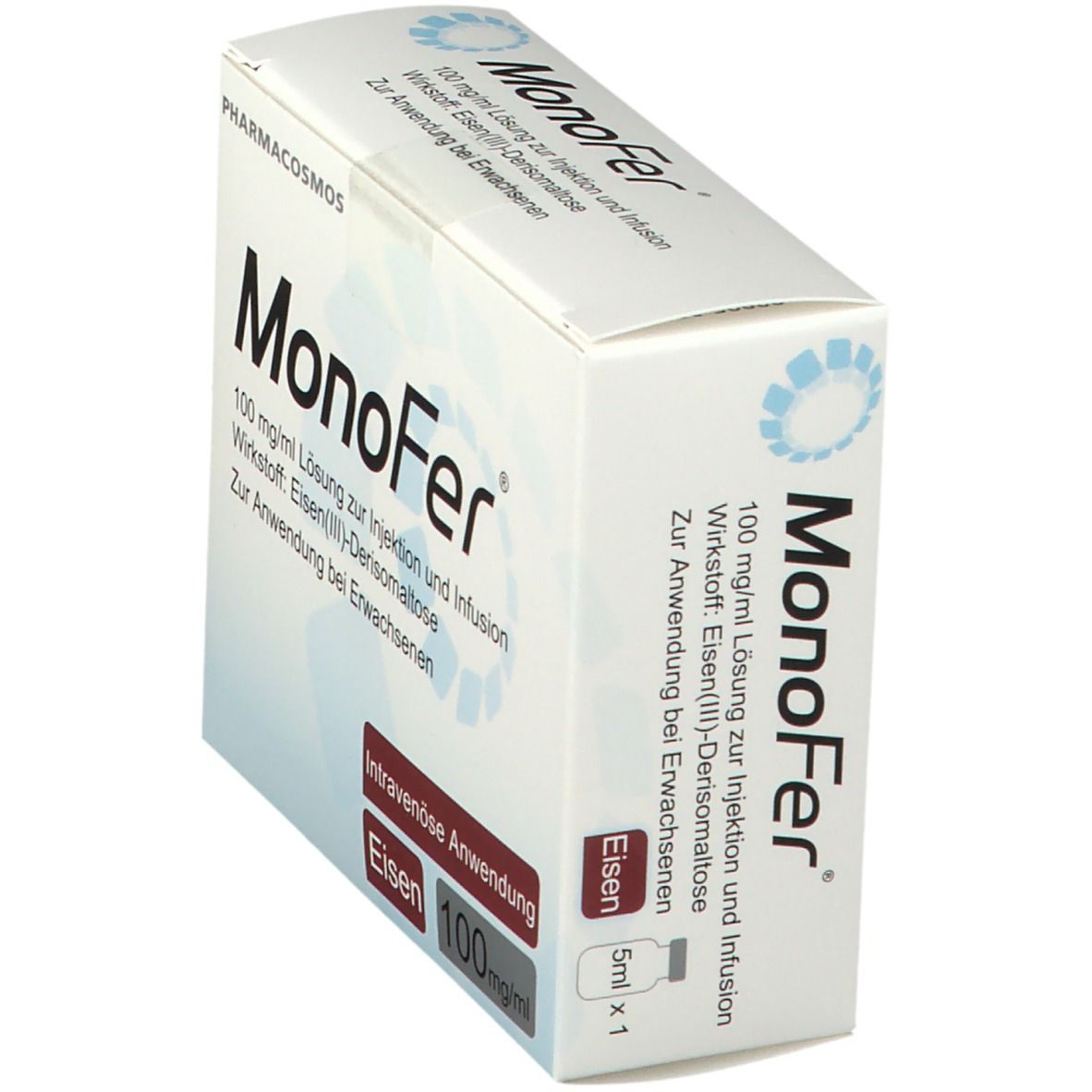 Monofer 100 mg/ml Lsg.z.Injektion/Infusion Dsfl. 1x5 ml Injektions-/Infusionslösung