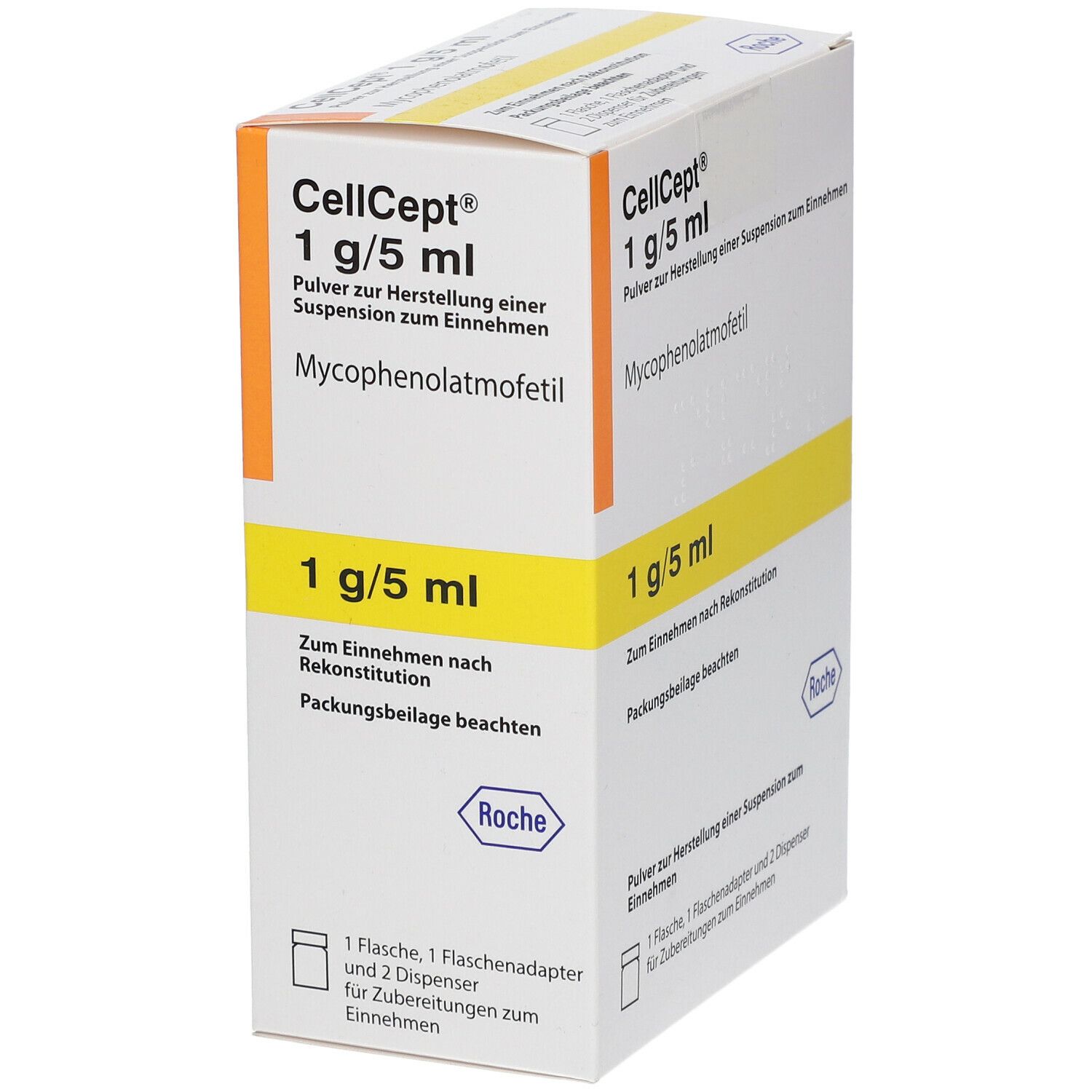 Cellcept 1 g/5 ml Pulver z.Herstell.e.Susp.z.Einn. 110 g zur Herstellung einer Susp. zum Einnehmen