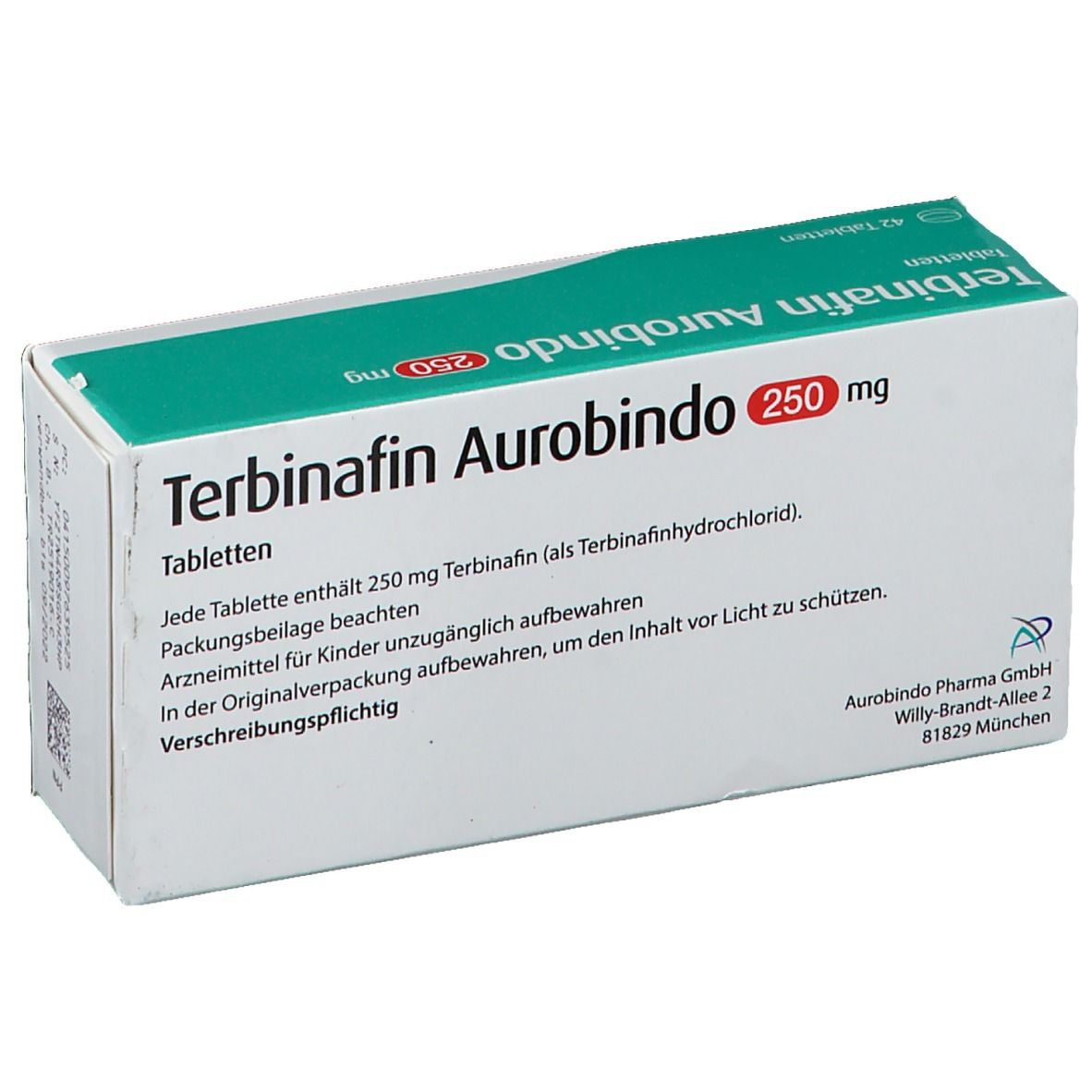 Terbinafin aurobindo 250 mg 14 st - shop-apotheke.com