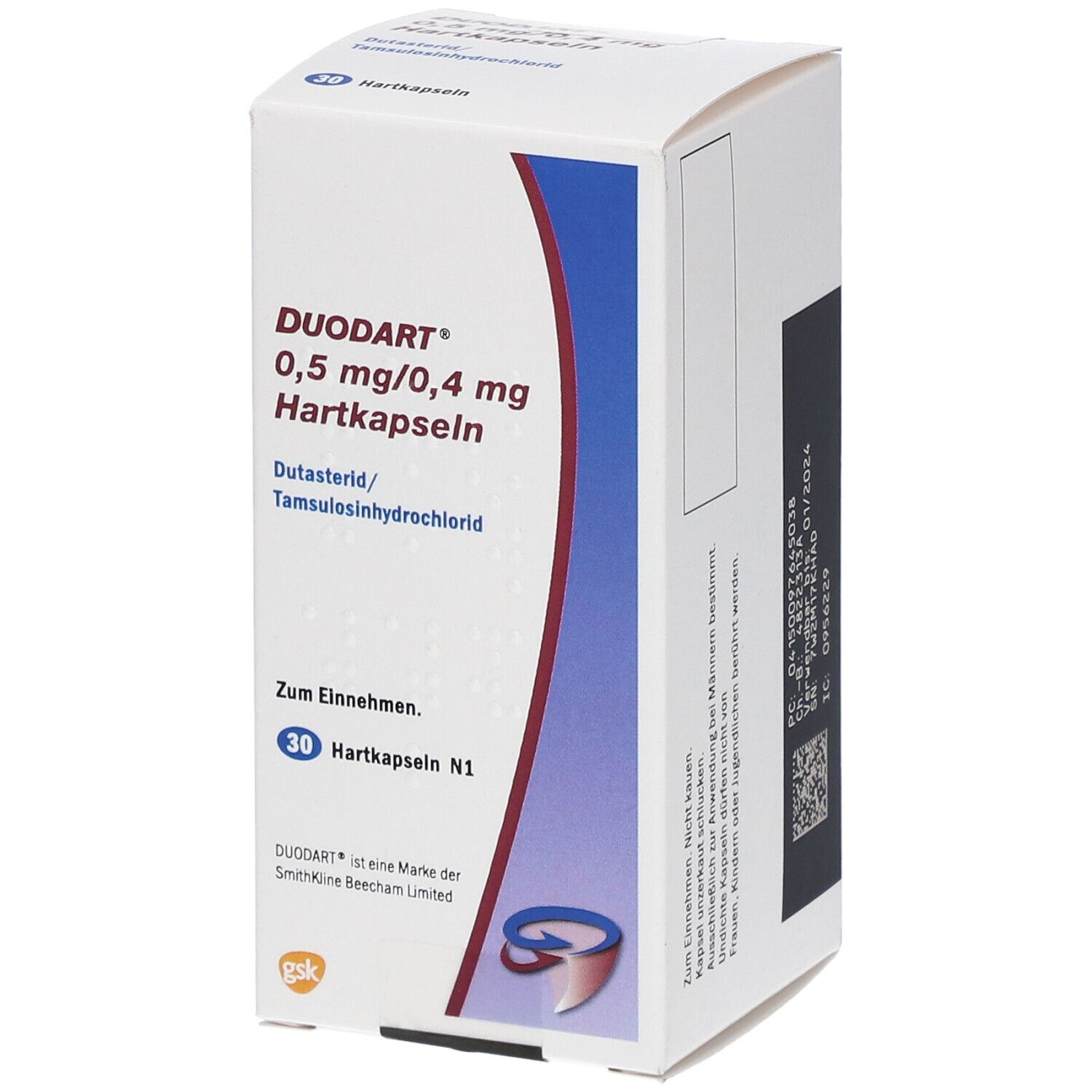 Duodart 0,5 mg/0,4 mg