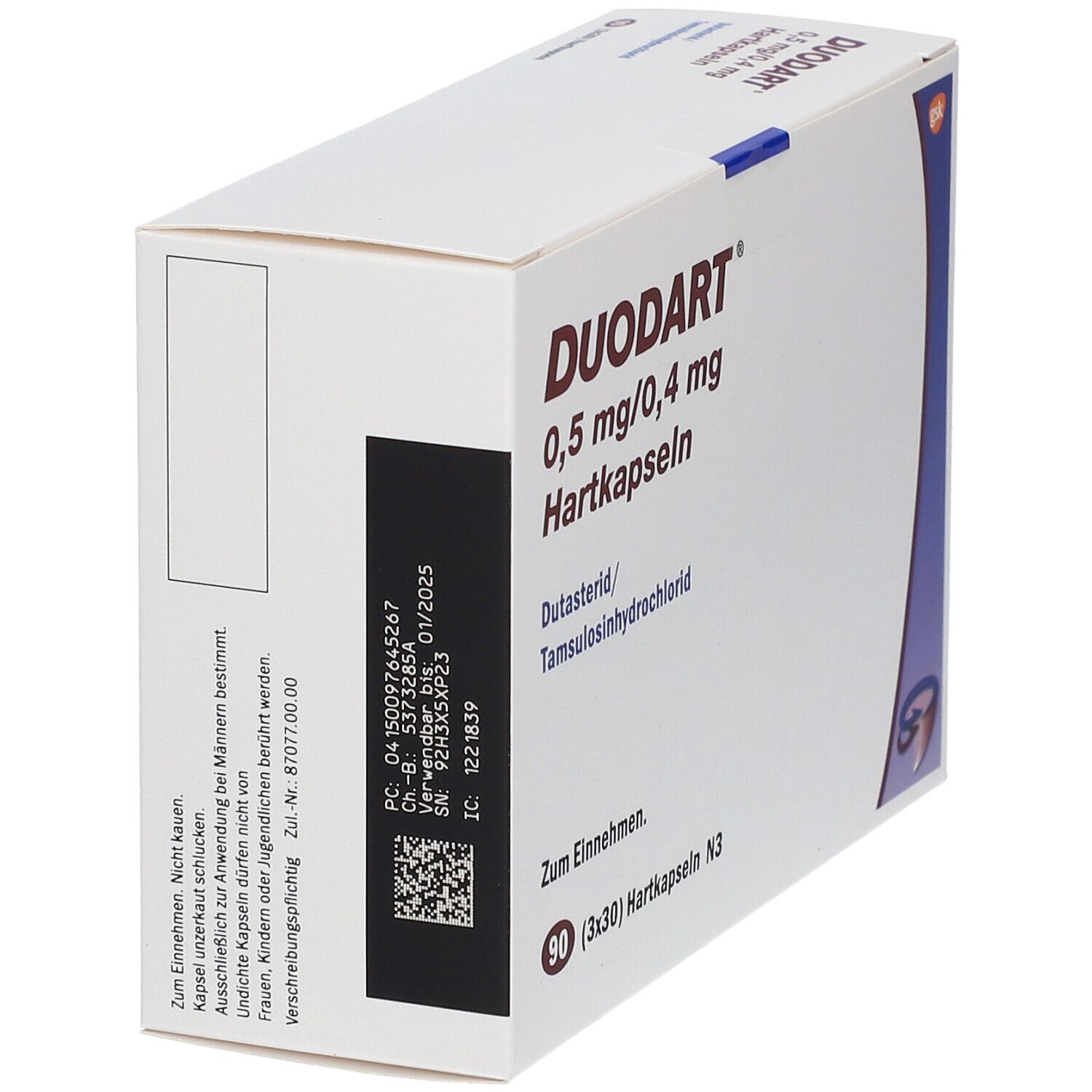 Duodart 0,5 mg/0,4 mg