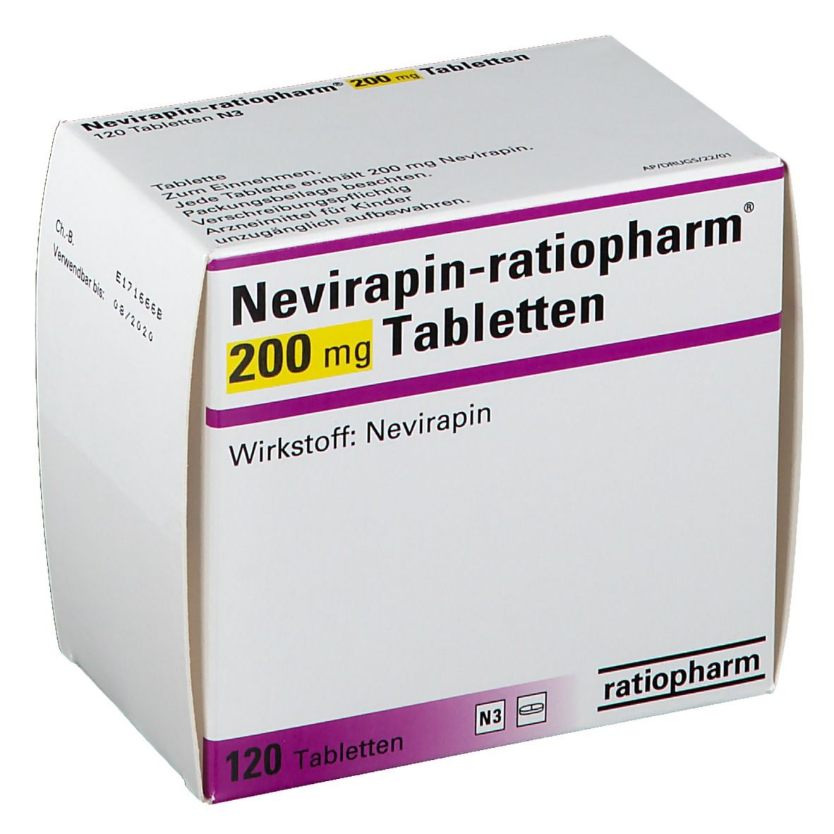 Nevirapin-ratiopharm® 200 mg
