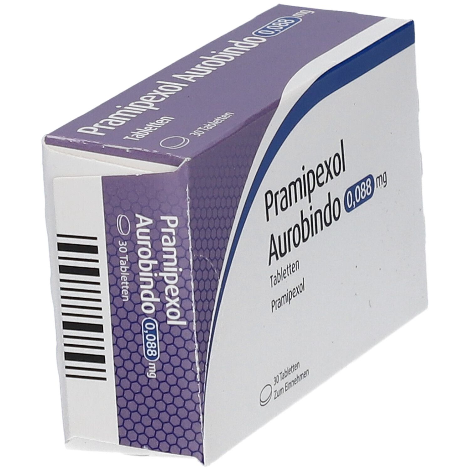 Pramipexol Aurobindo 0,088 mg Tabletten 30 St