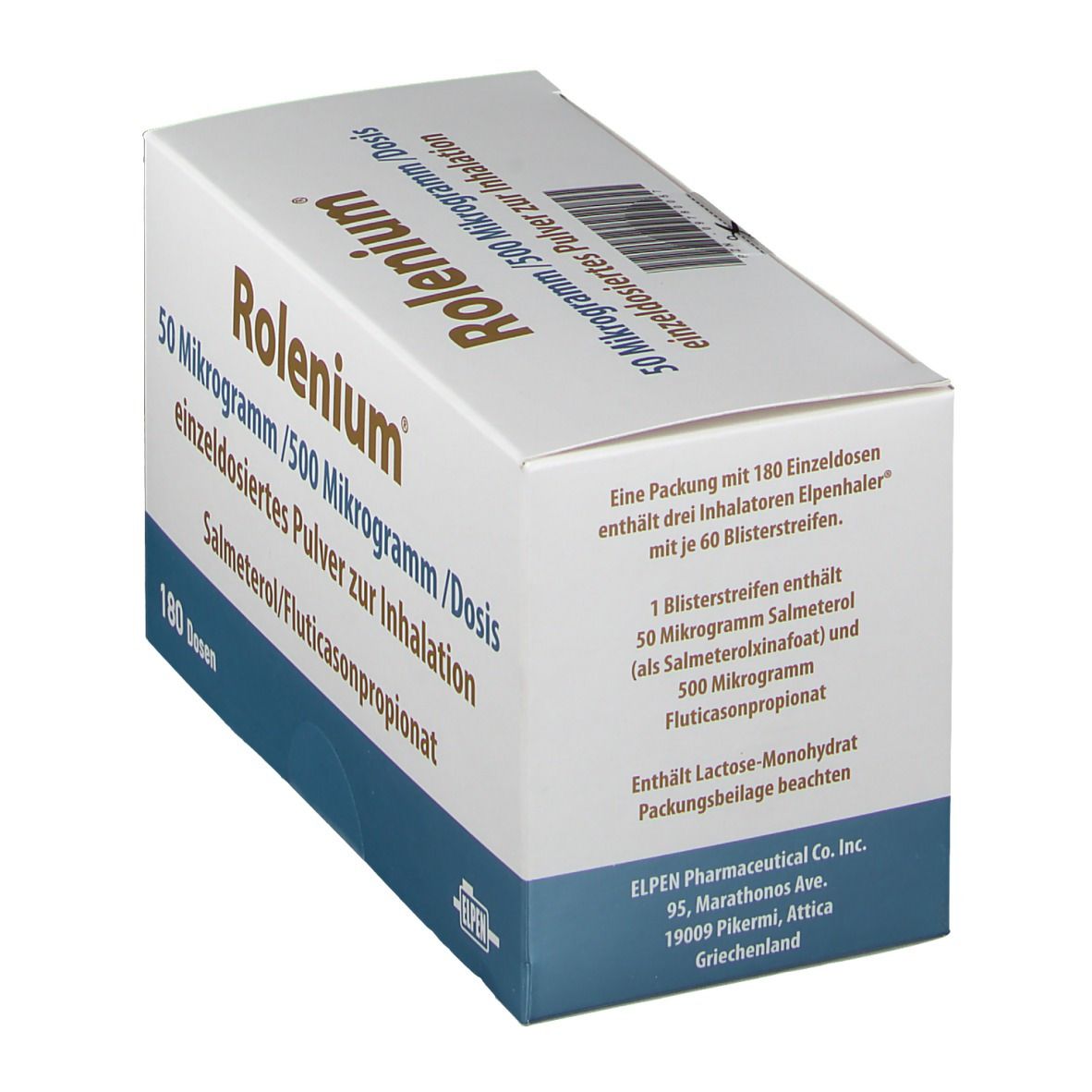 Rolenium® 50 µg/500 µg/Dosis