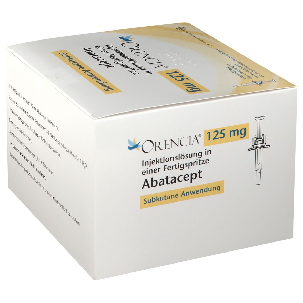 Orencia 125 mg Injektionslösung i.e.Fertigspritze 3x4 St