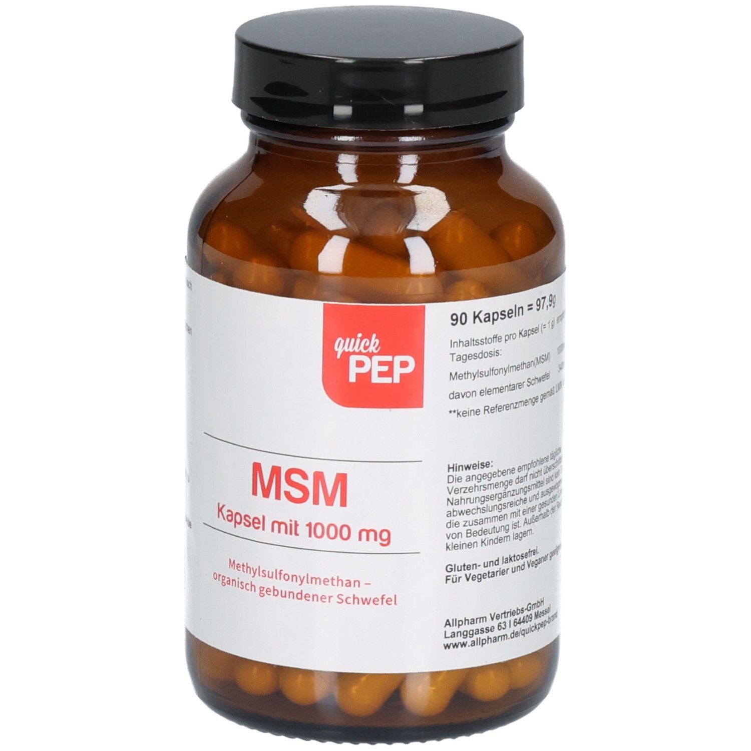 quickPEP MSM 1000 mg Angebot