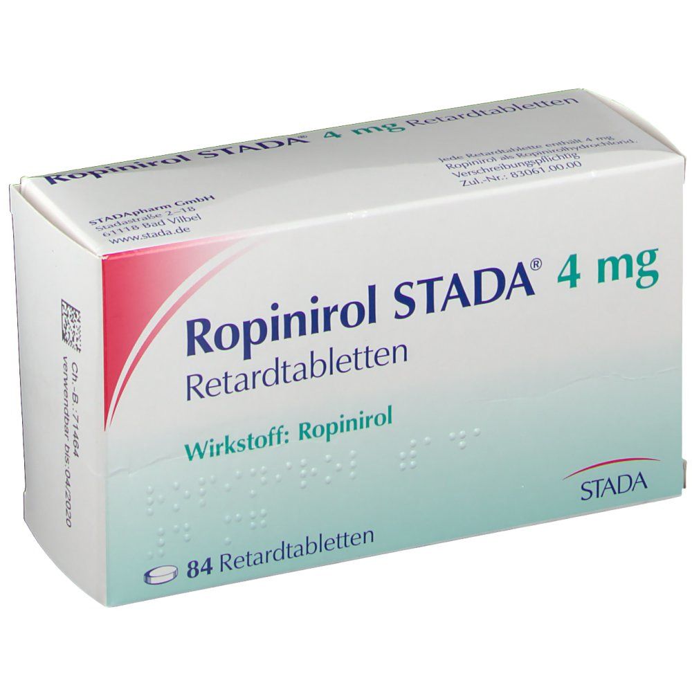 Ropinirol STADA® 4 mg