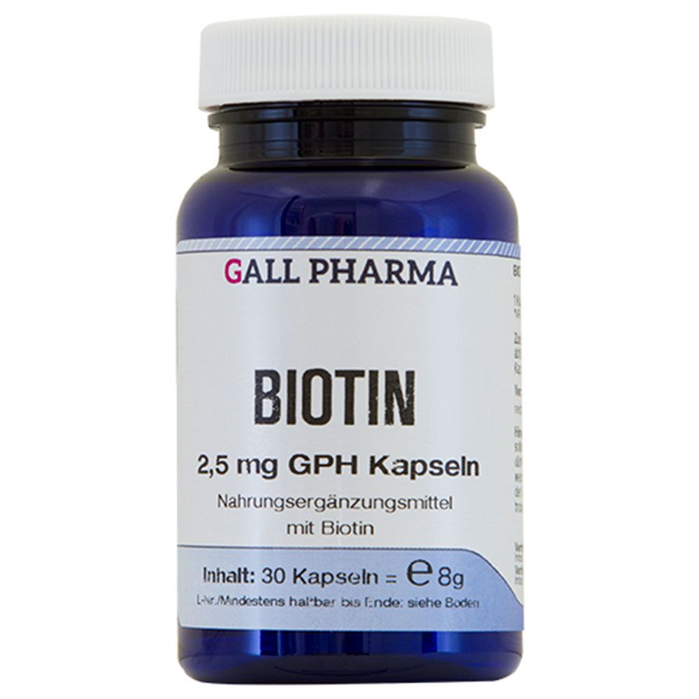 Gall Pharma Biotin 2,5 mg GPH Kapseln