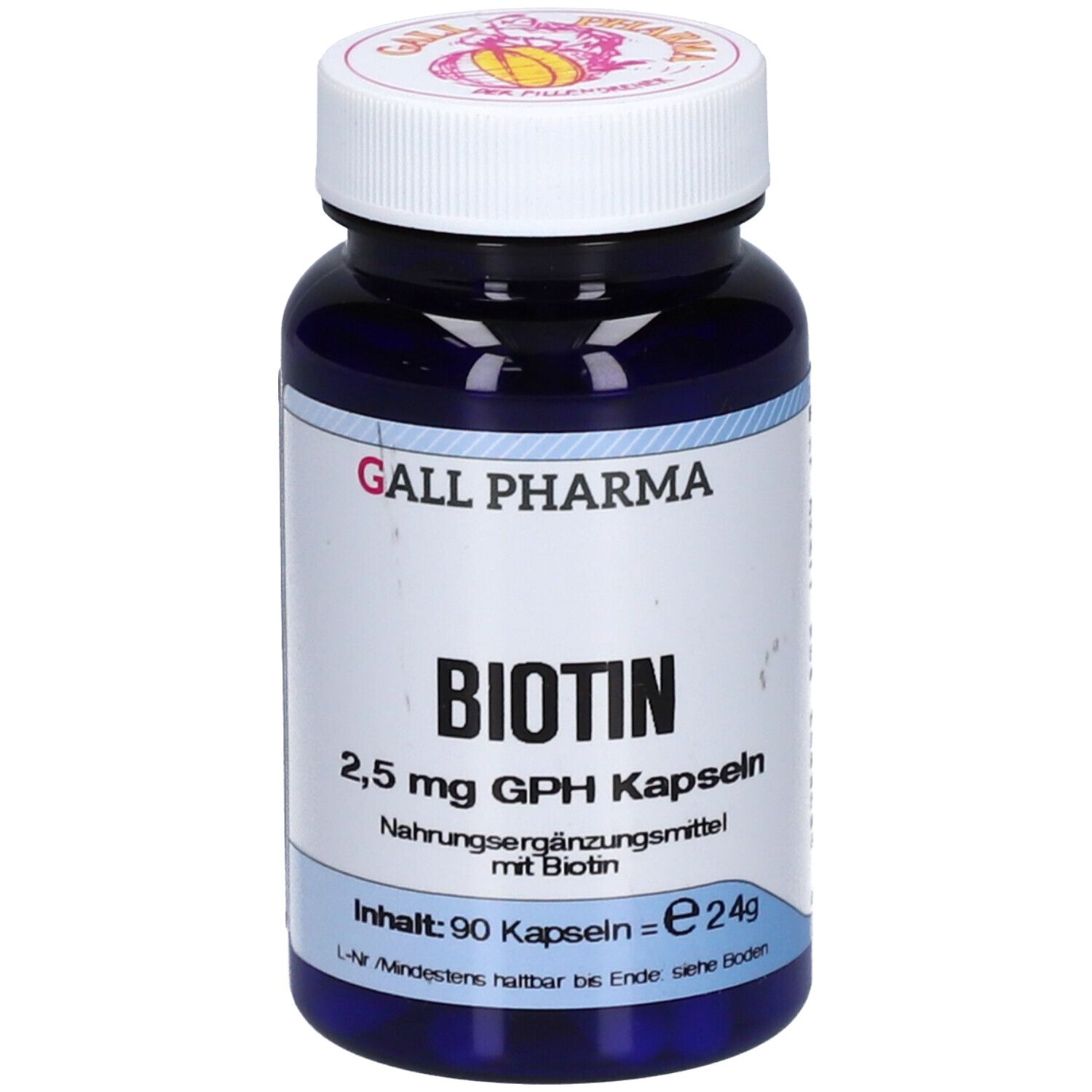 Biotin 2,5 mg GPH Kapseln 90 St