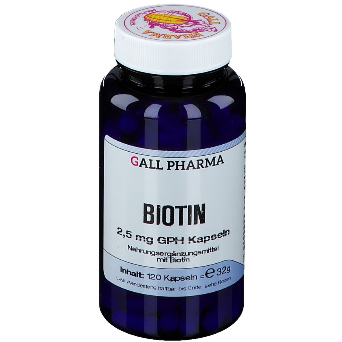 Biotin 2,5 mg GPH Kapseln