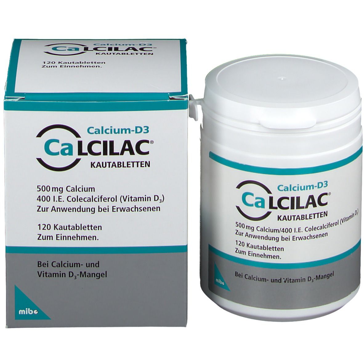 Calcilac® Kautabletten 500 mg/400 I.E.