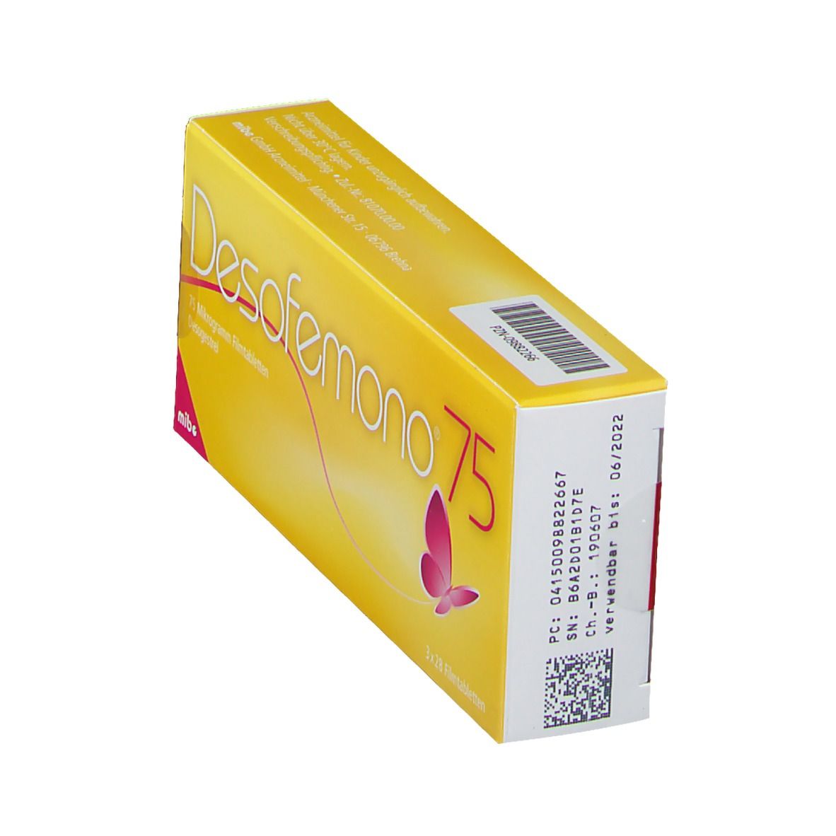 Desofemono 75 Mikrogramm Filmtabletten 3x28 St