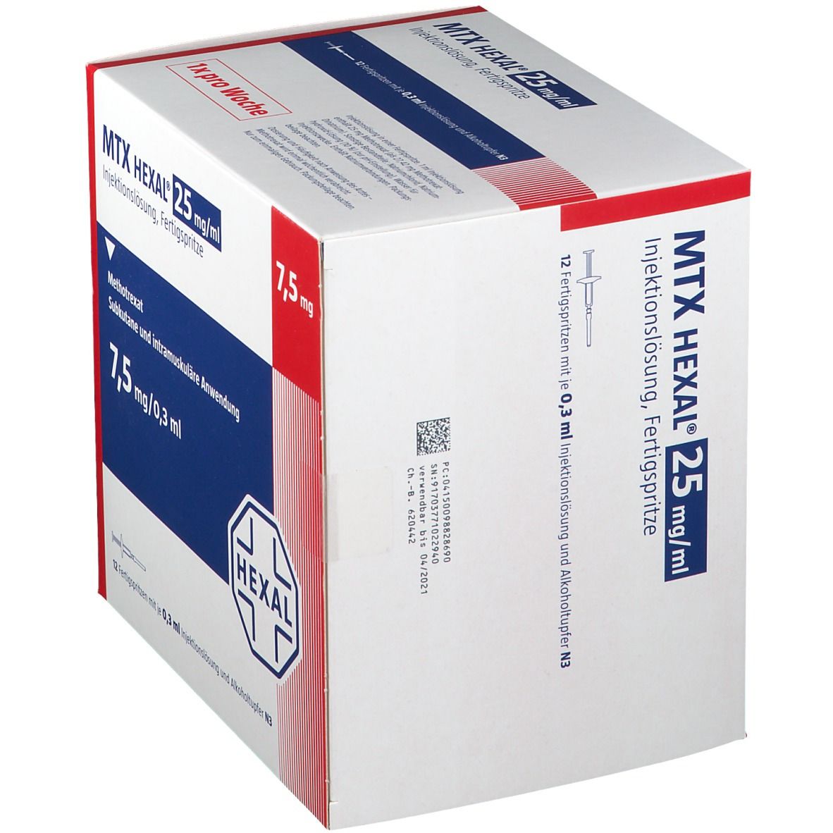 MTX HEXAL® 25 mg/ml 7,5 mg