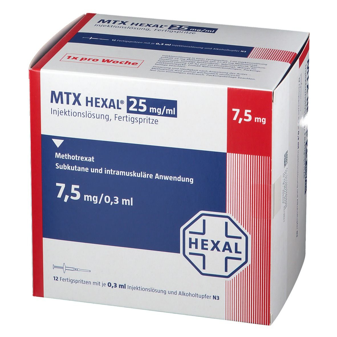 MTX HEXAL® 25 mg/ml 7,5 mg