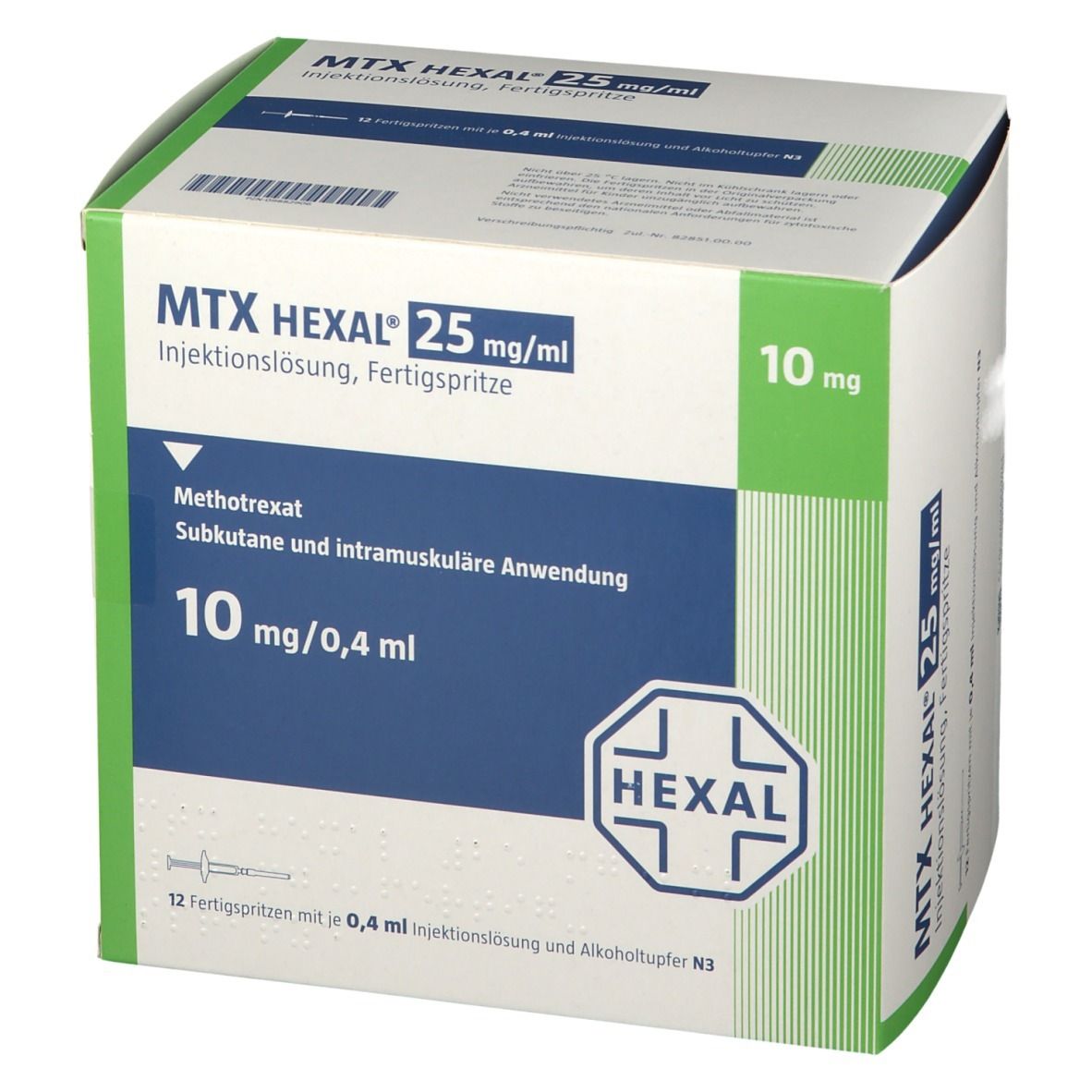 Mtx Injeksi MTX HEXAL® 25 mg/ml 12 St mit dem E-Rezept kaufen - Shop Apotheke