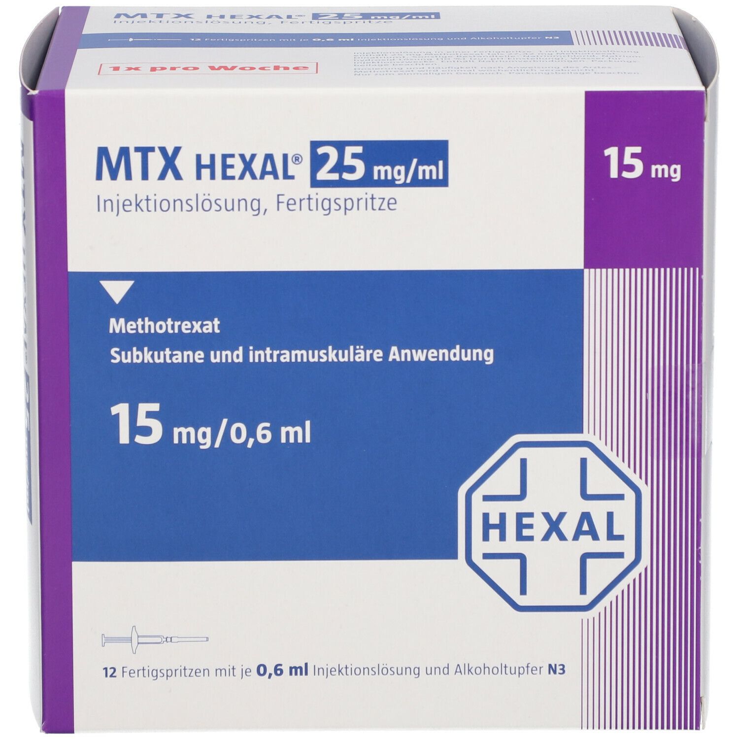 MTX HEXAL® 25 mg/ml 15 mg