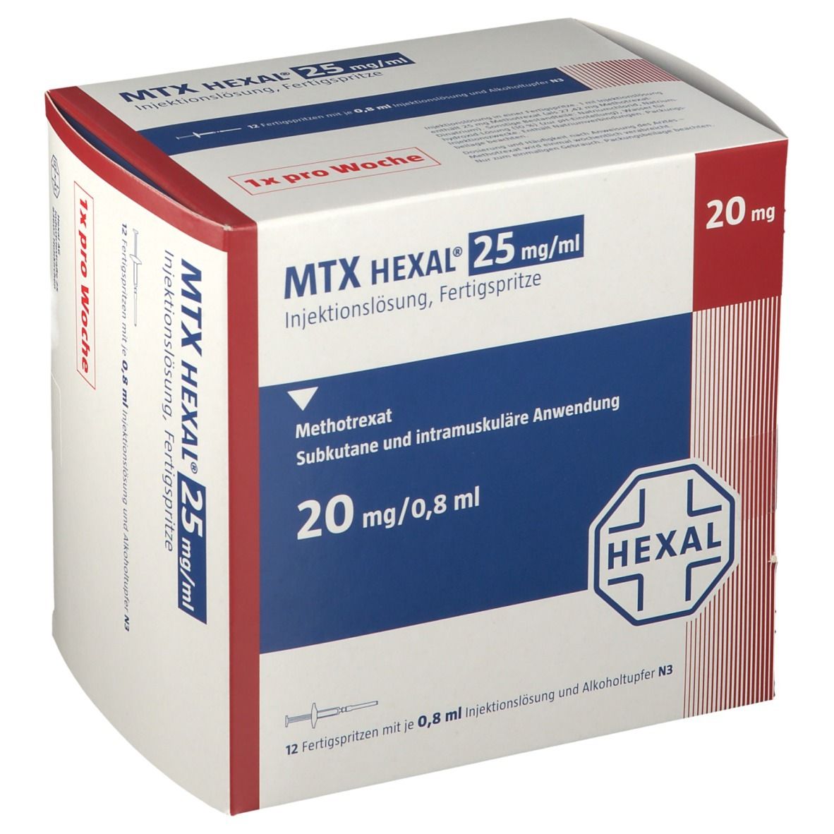 MTX HEXAL® 25 mg/ml  20 mg