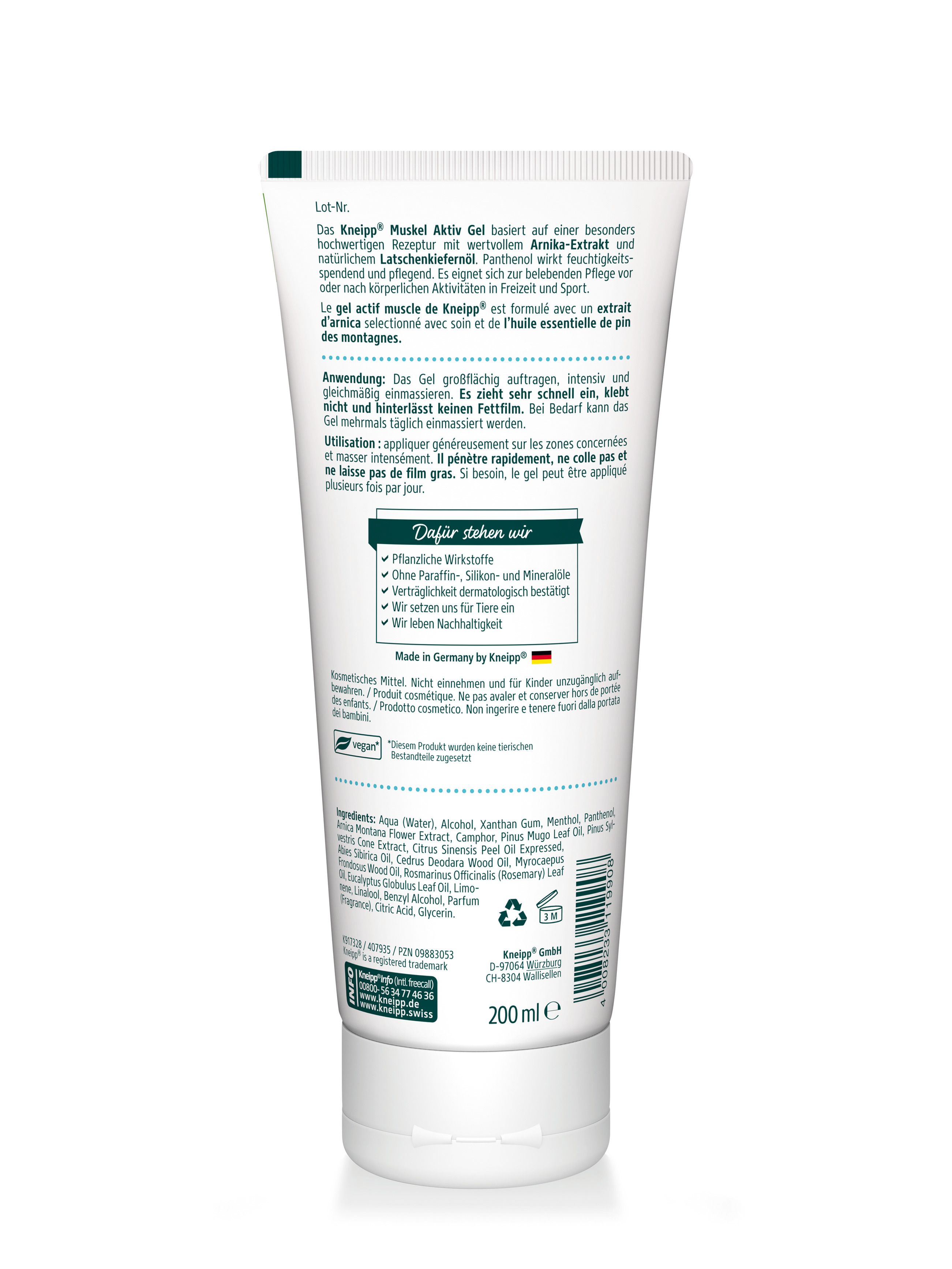 Kneipp® Muskel Aktiv Gel