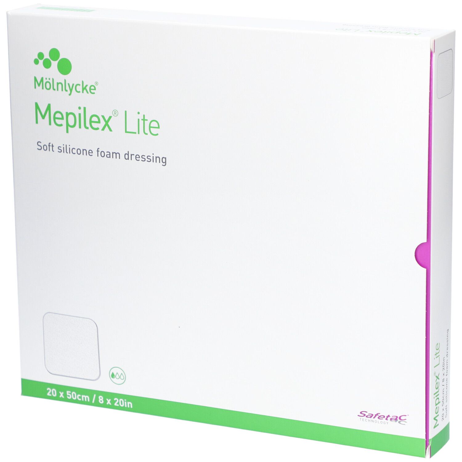 MEPILEX Lite Schaumverband 20x50 cm steril