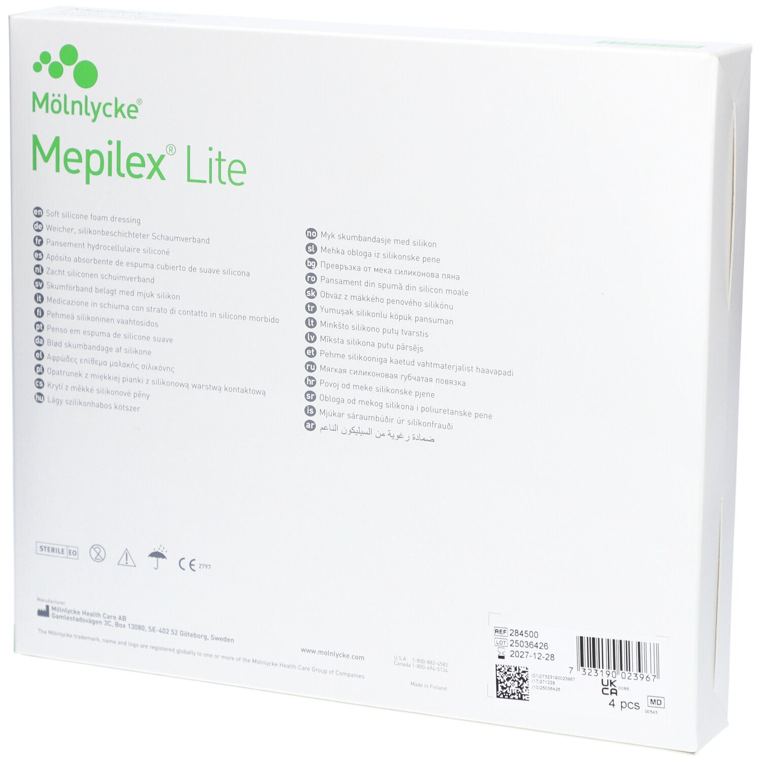 MEPILEX Lite Schaumverband 20x50 cm steril