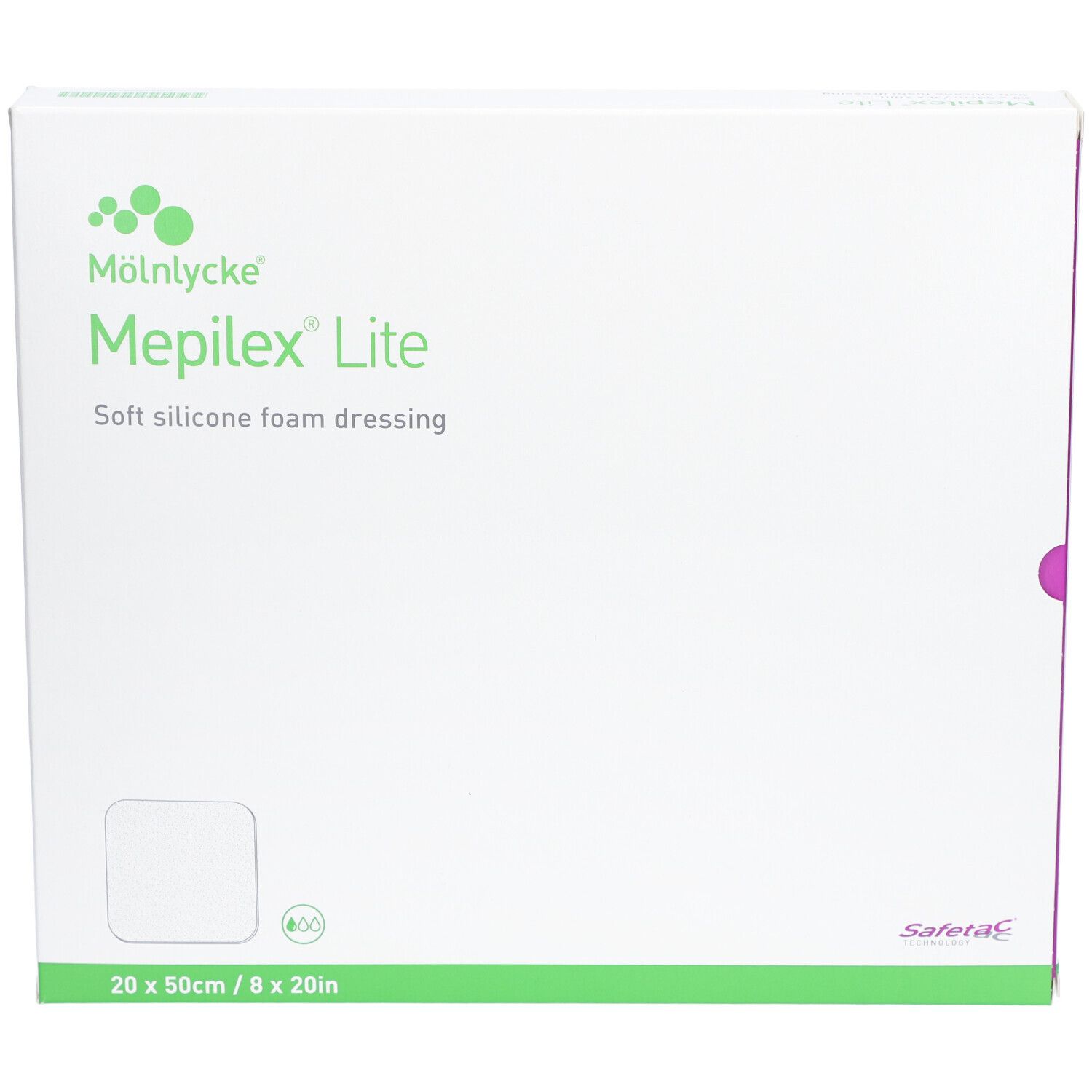 MEPILEX Lite Schaumverband 20x50 cm steril