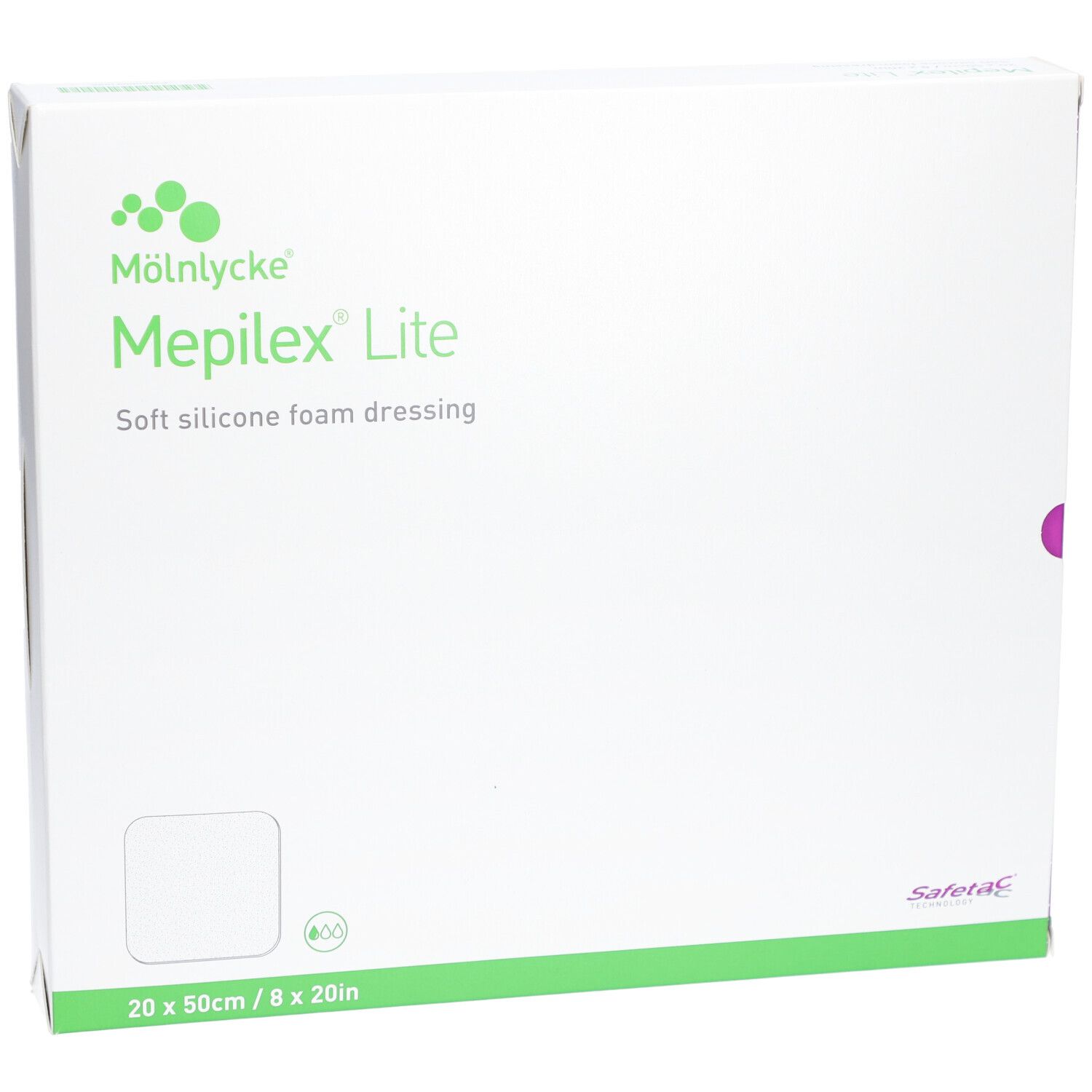 MEPILEX Lite Schaumverband 20x50 cm steril