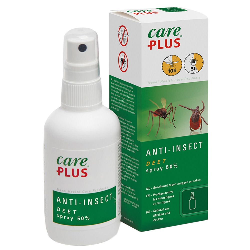 Care Plus® Anti-Insect Deet Spray 50%