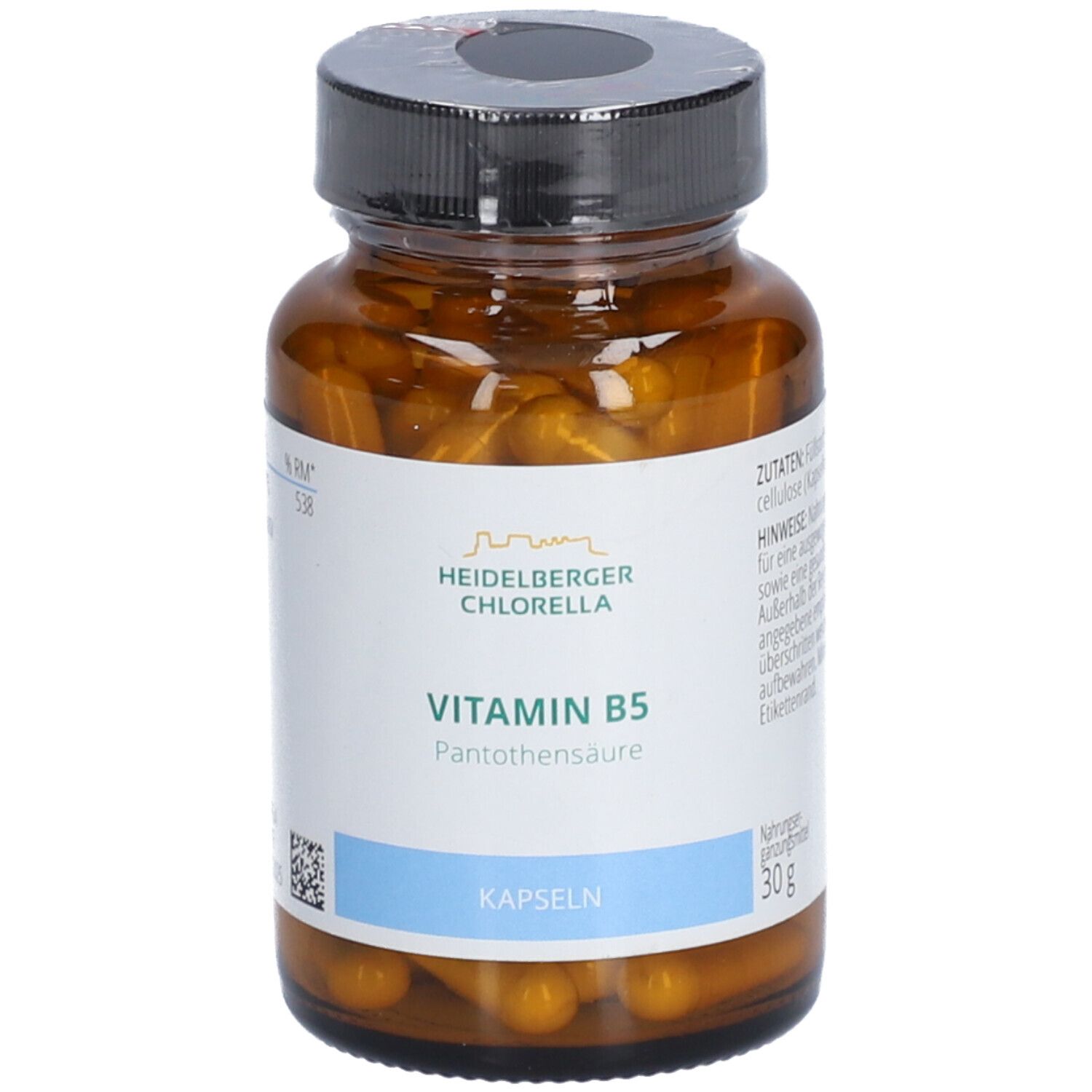 Vitamin B5 Pantothensäure Kapseln