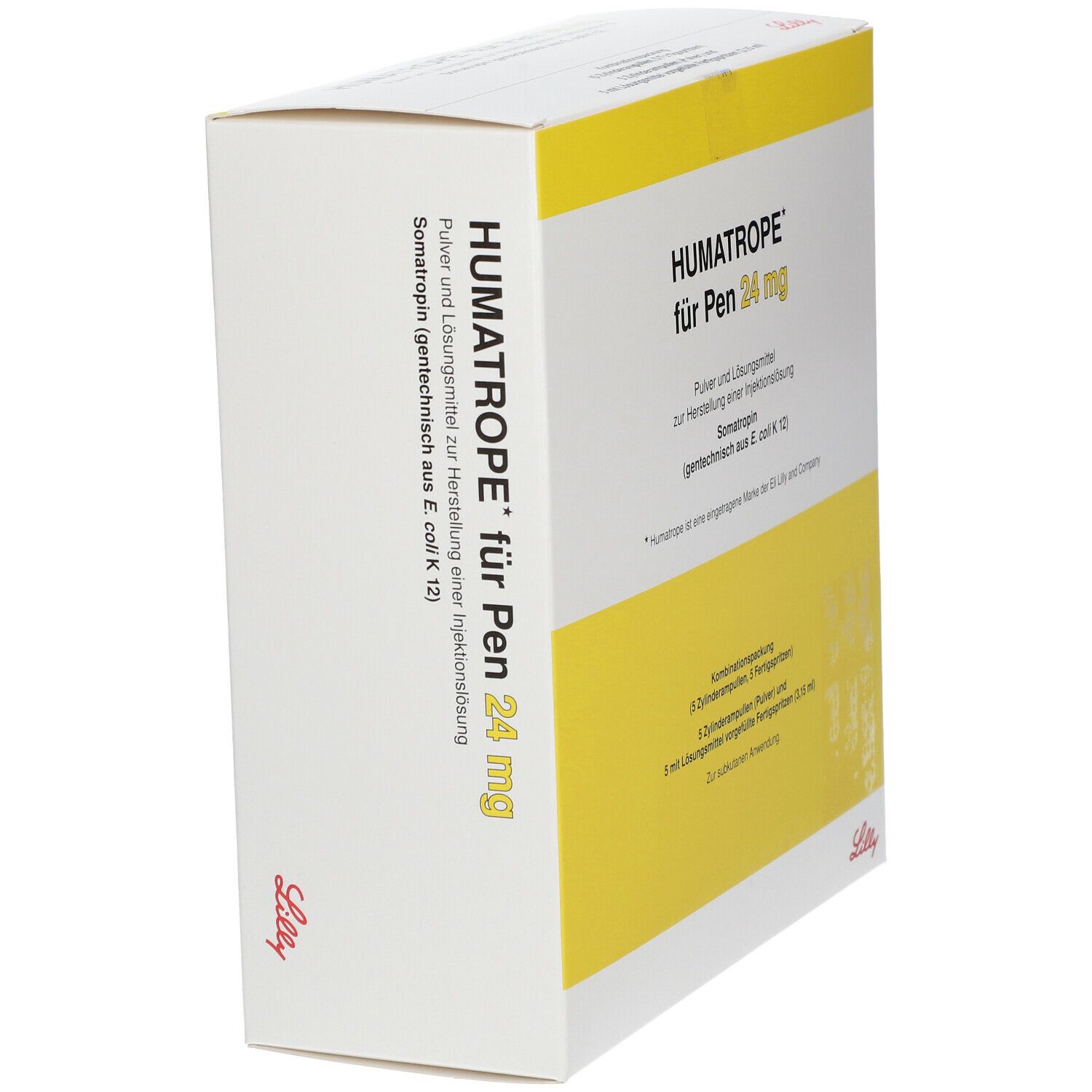 Humatrope 24 Mg 72 I.E. 5 St Mit Dem E-Rezept Kaufen - Shop Apotheke