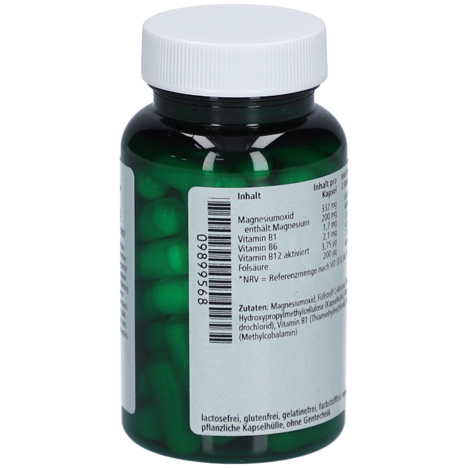 green line NUTRITHEKE Magnesium 11A 400 + Vitamine