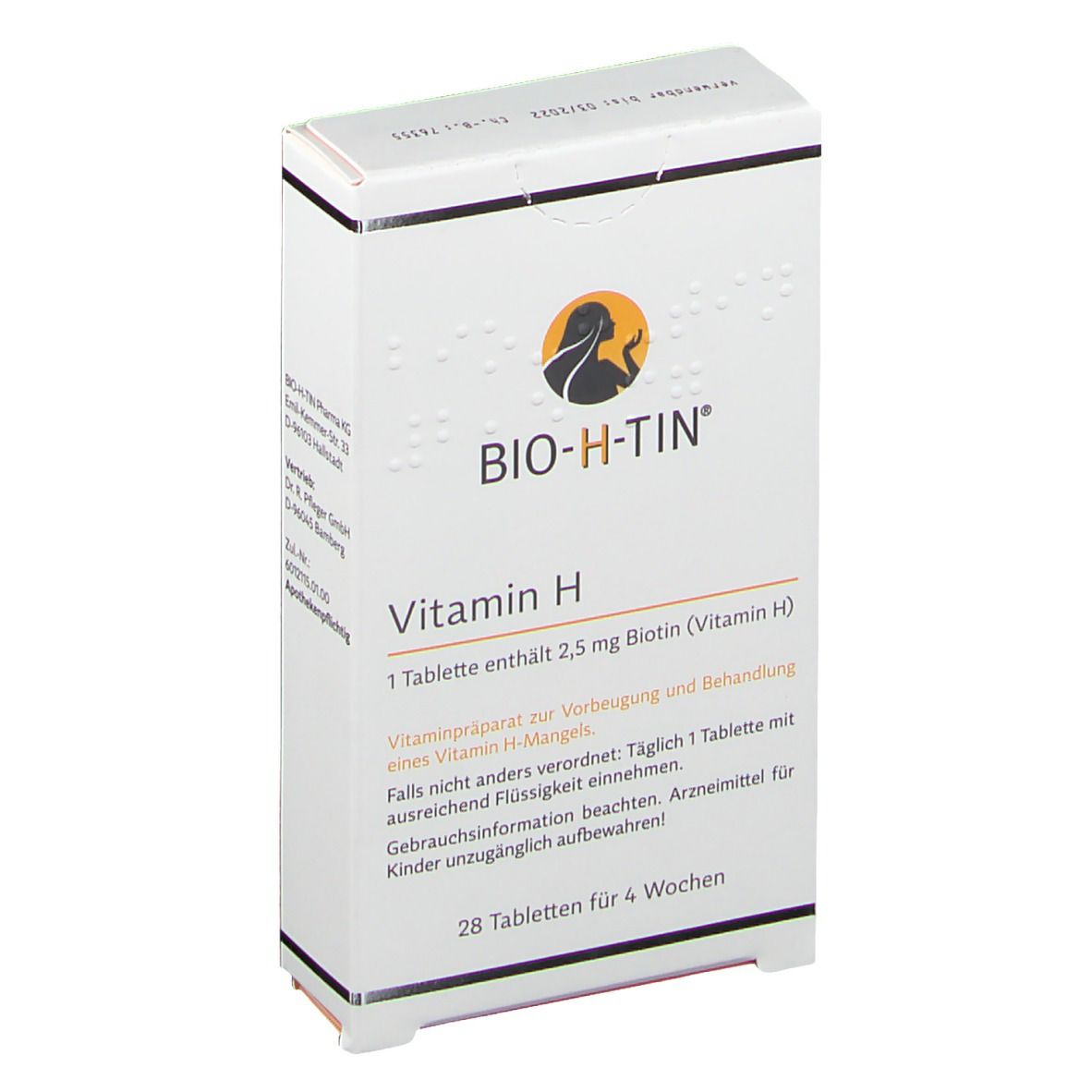 BIO-H-TIN® Vitamin H 2,5 mg für 4 Wochen