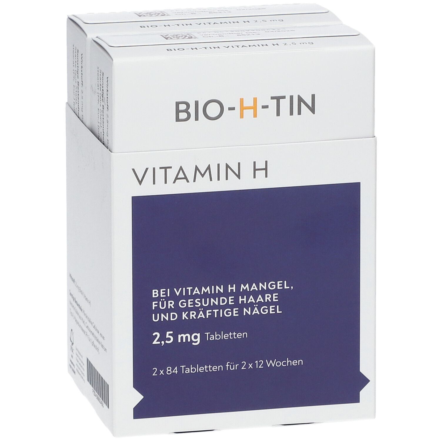 BIO-H-TIN® Vitamin H 2,5 mg für 2x 12 Wochen